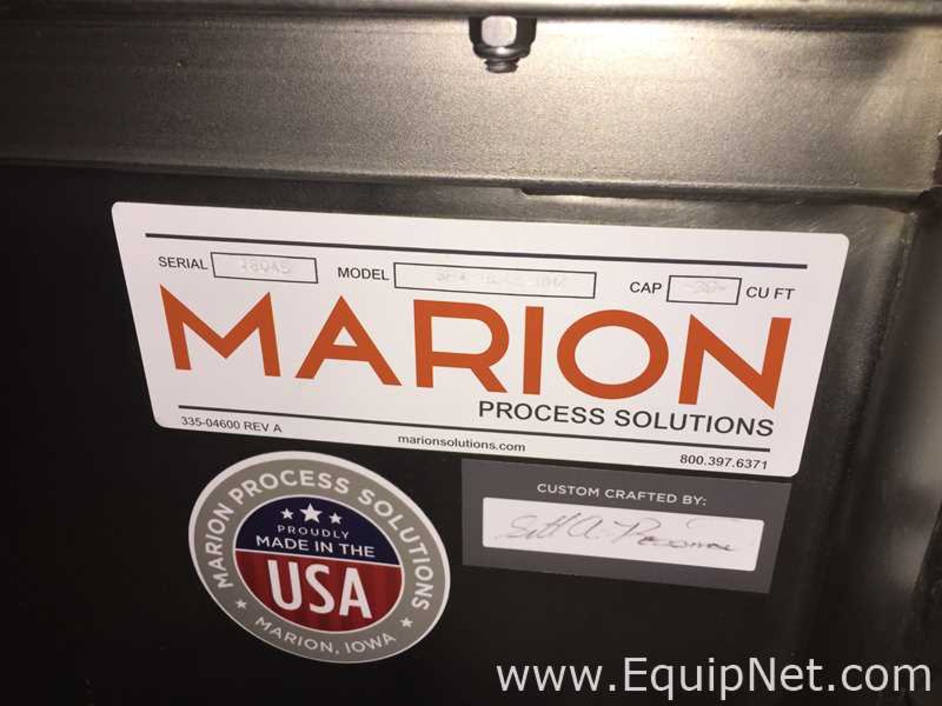 Unused Blending Dosing System Marion 30 Cubic Foot Blender and K Tron Loss In Weight Feeders - Image 8 of 35