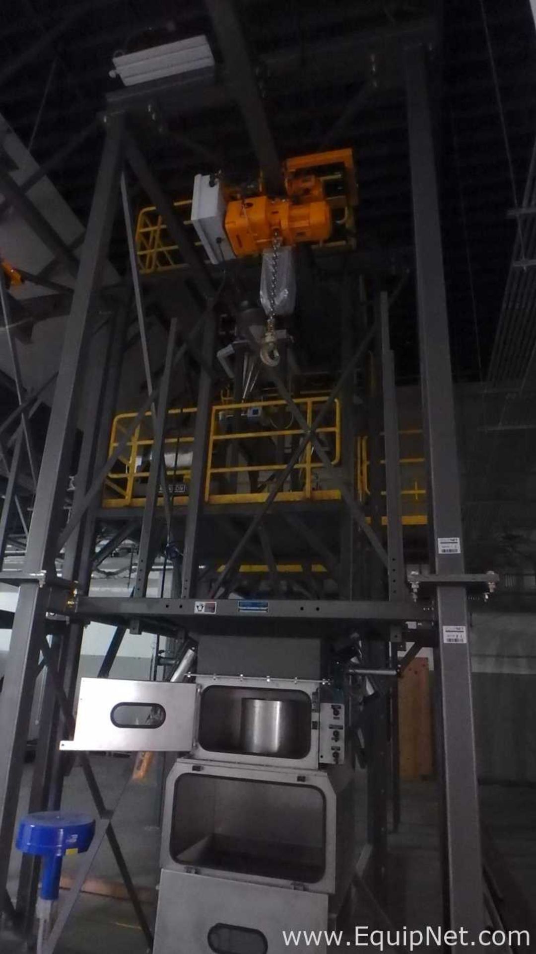 Unused Spiroflow Systems Inc T6 Bulk Bag Handling System with 2 Ton Electric Hoist - Image 4 of 16