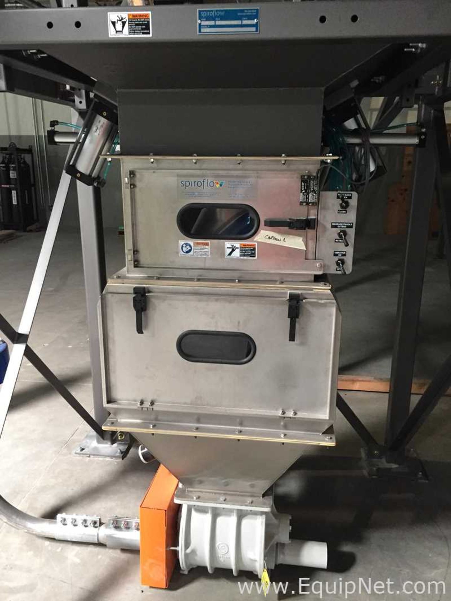 Unused Spiroflow Systems Inc T6 Bulk Bag Handling System with 2 Ton Electric Hoist - Image 2 of 16