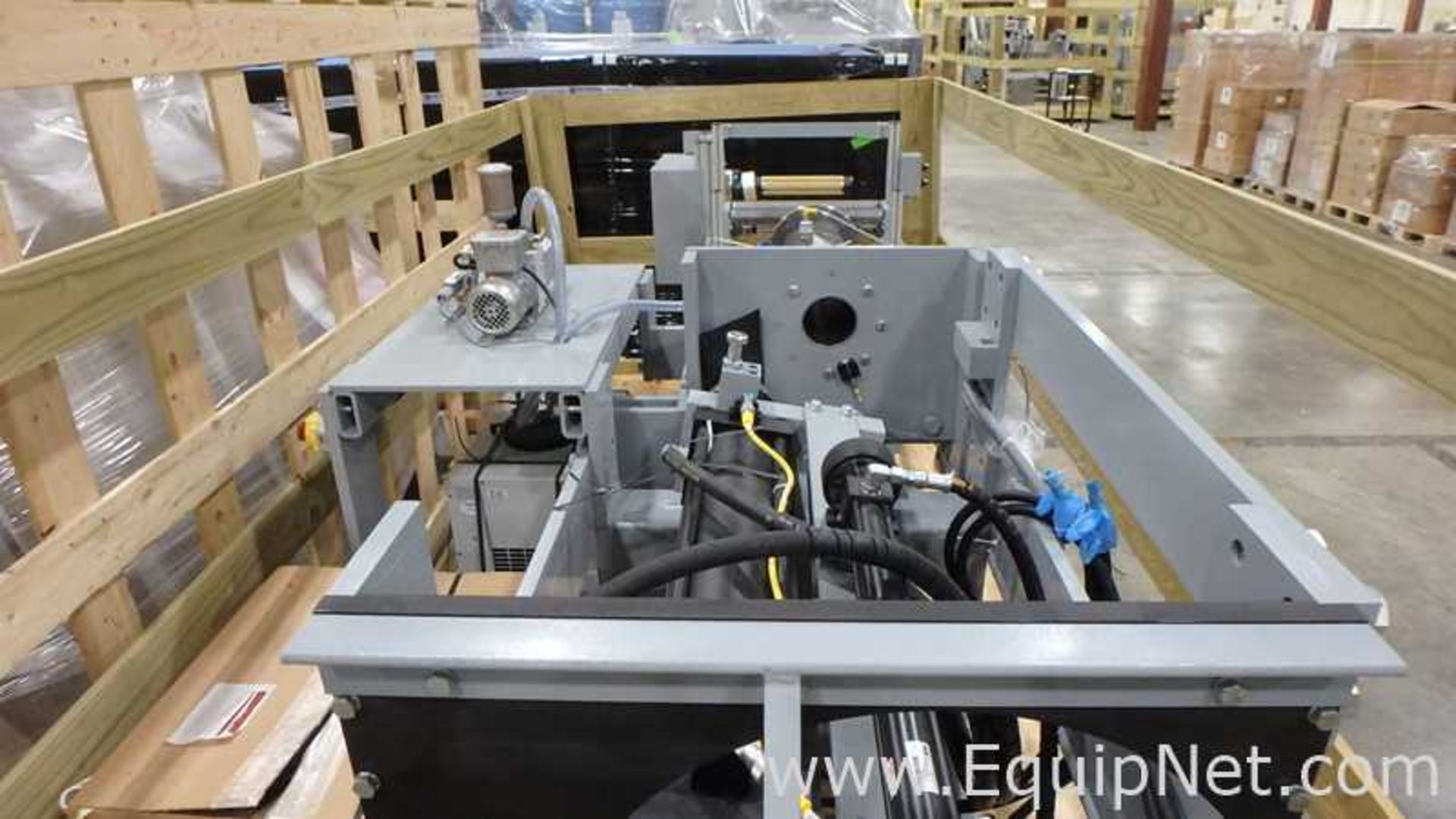 Unused MAC Engineering and Equipment Horizontal Hydraulic Piston Extruder Unused - Image 3 of 15