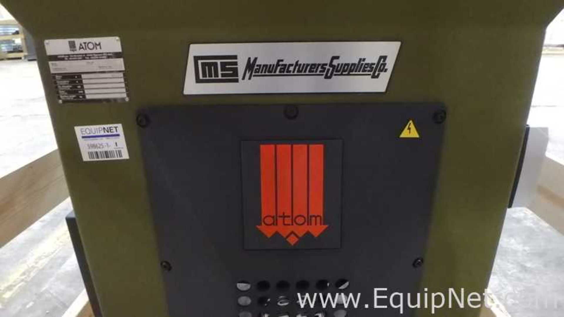 Unused Manufacturers Supply Co Atom SE 25 Hydraulic Swing Arm Clicker Press Unused - Image 3 of 7