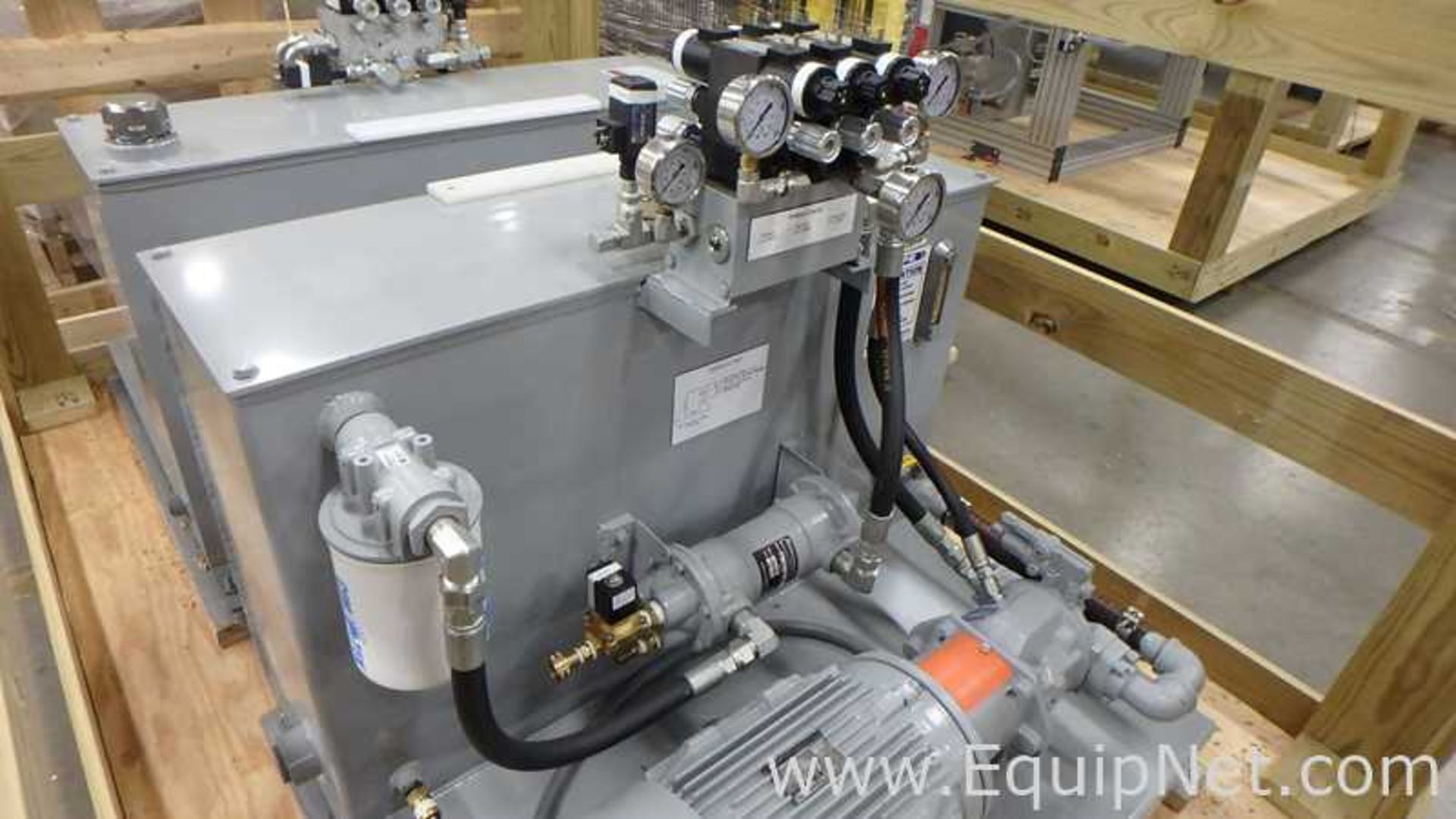 Unused MAC Engineering and Equipment Horizontal Hydraulic Piston Extruder - Image 15 of 16