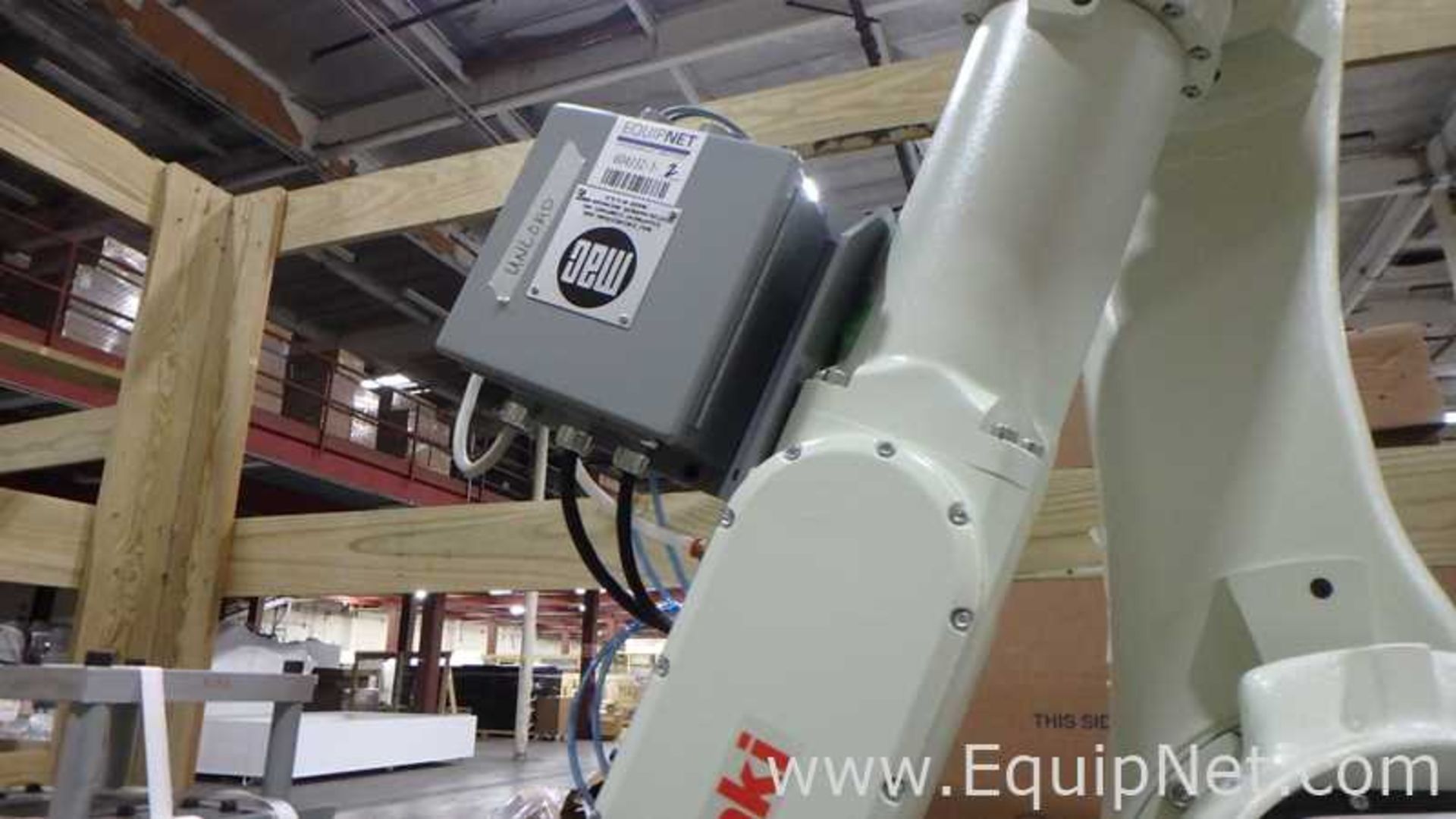 Unused Kawasaki 6 axis Industrial Robot with Controller 80 KG Max Load - Image 4 of 13