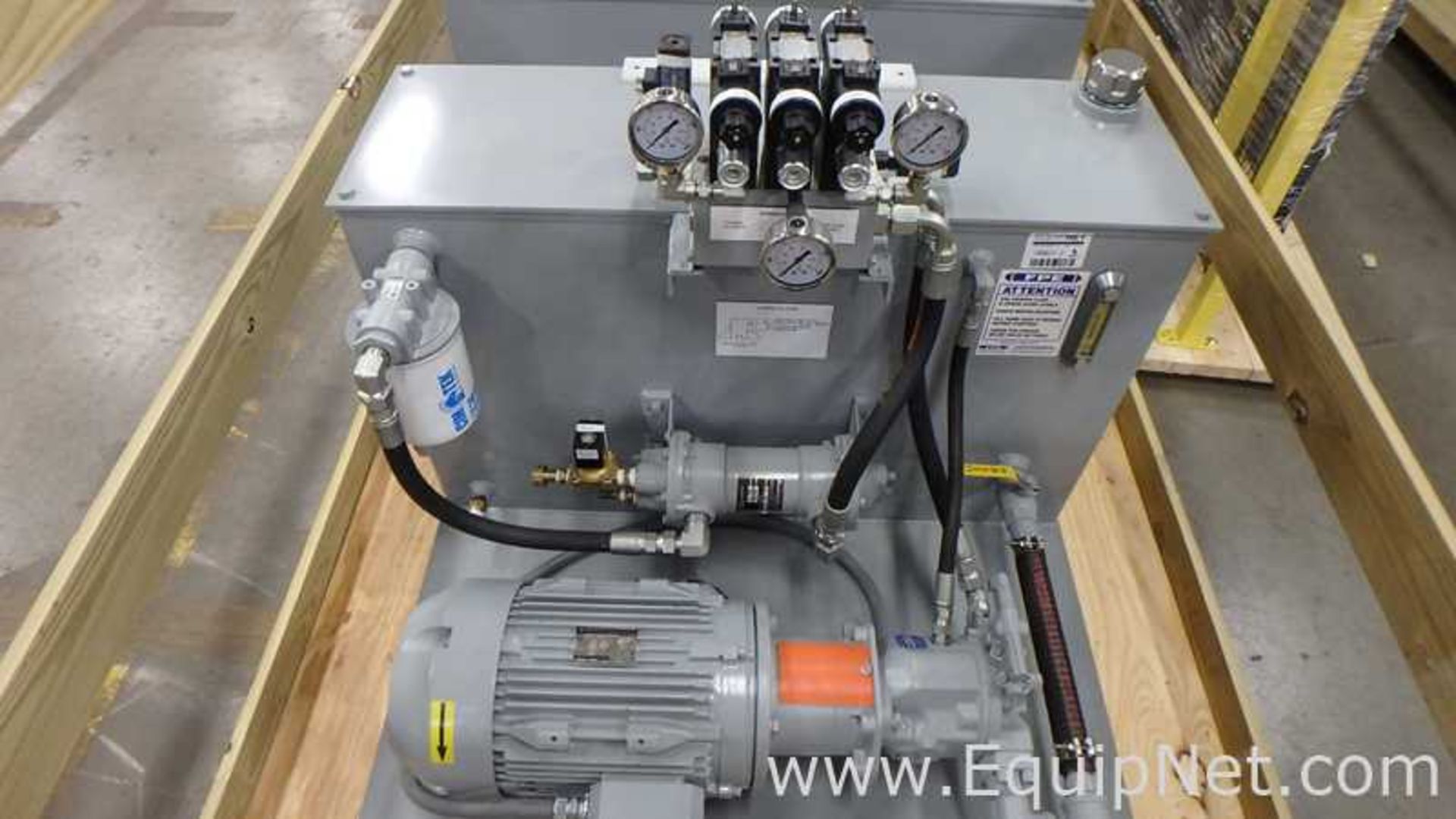 Unused MAC Engineering and Equipment Horizontal Hydraulic Piston Extruder Unused - Image 10 of 15