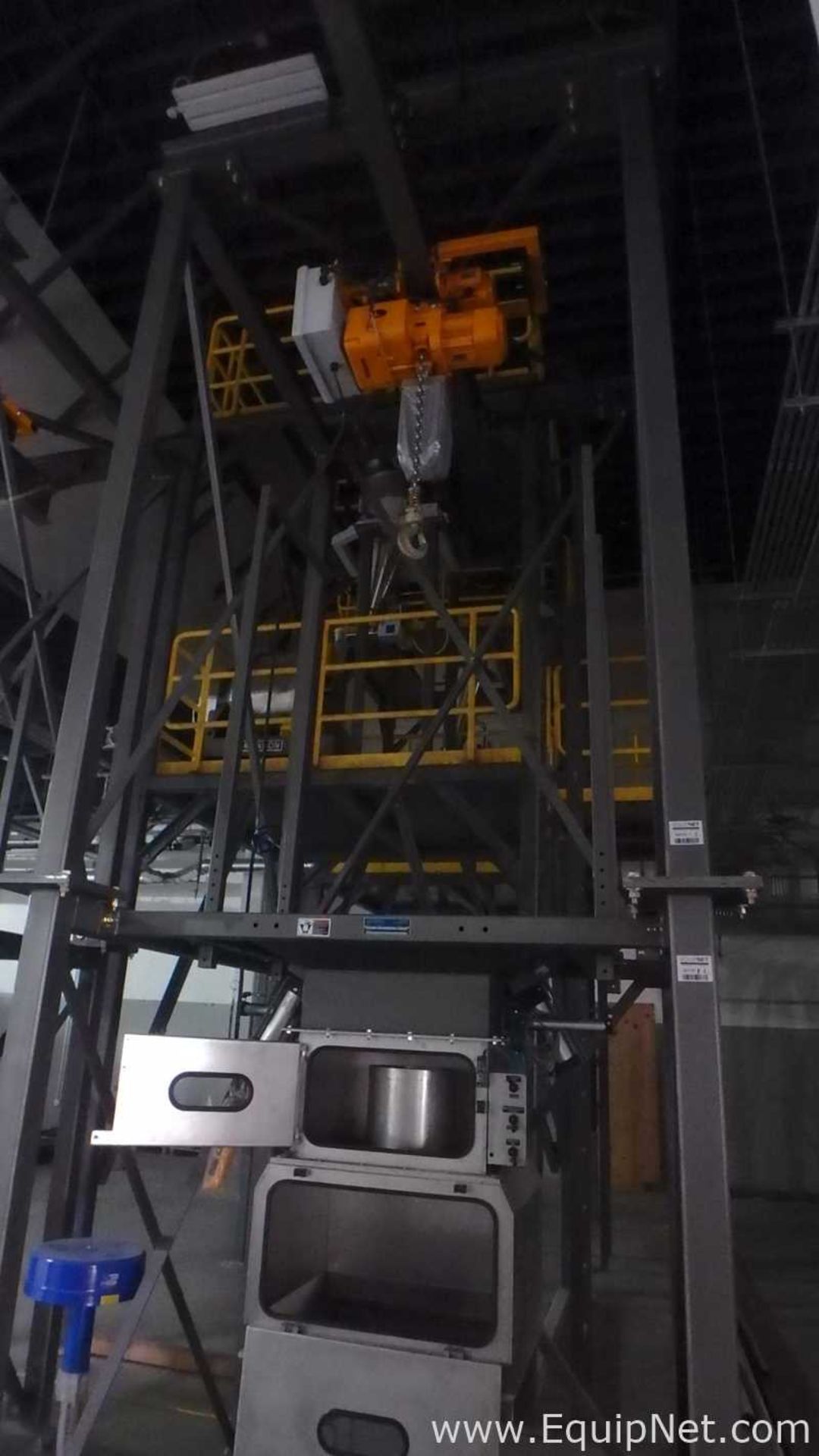 Unused Spiroflow Systems Inc T6 Bulk Bag Handling System with 2 Ton Electric Hoist - Image 5 of 16