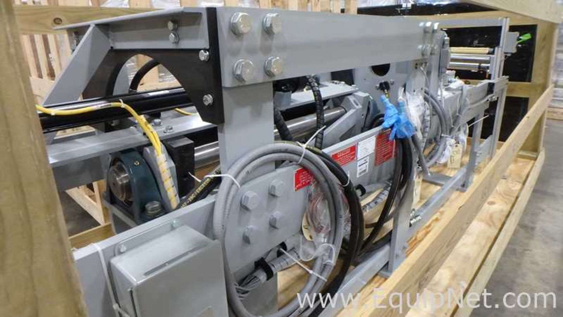 Unused MAC Engineering and Equipment Horizontal Hydraulic Piston Extruder - Image 2 of 16