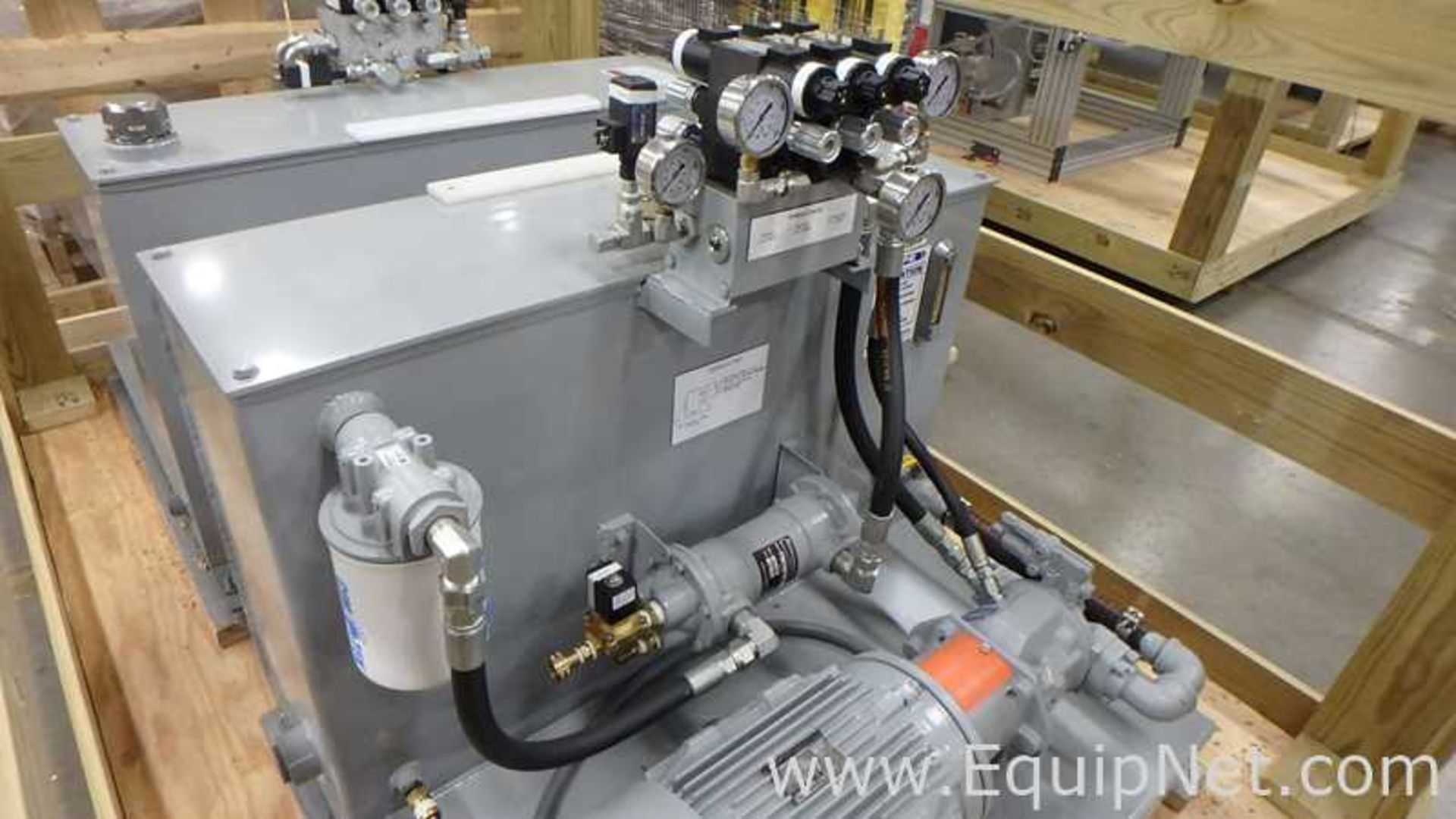 Unused MAC Engineering and Equipment Horizontal Hydraulic Piston Extruder Unused - Image 13 of 15