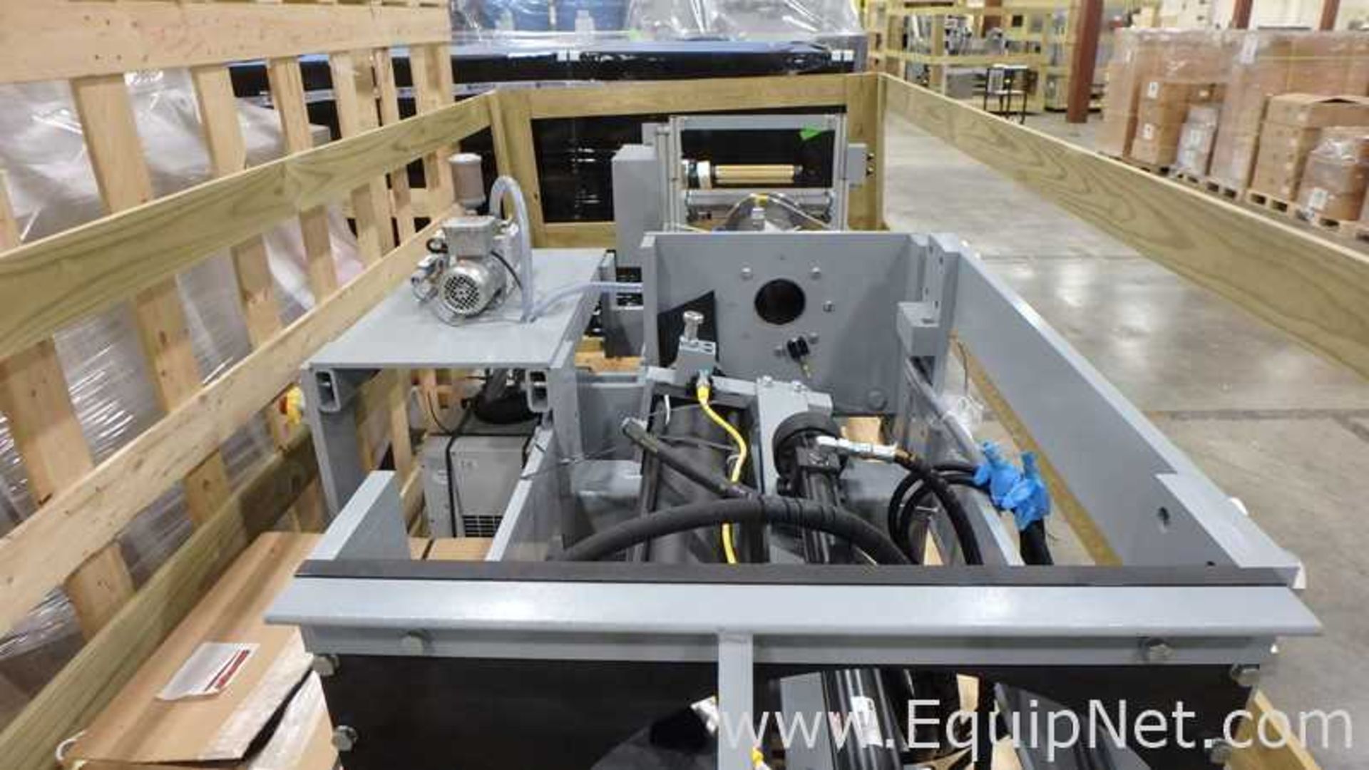 Unused MAC Engineering and Equipment Horizontal Hydraulic Piston Extruder - Image 3 of 16