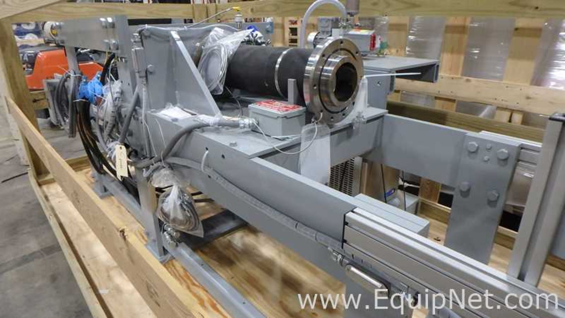 Unused MAC Engineering and Equipment Horizontal Hydraulic Piston Extruder - Image 7 of 16