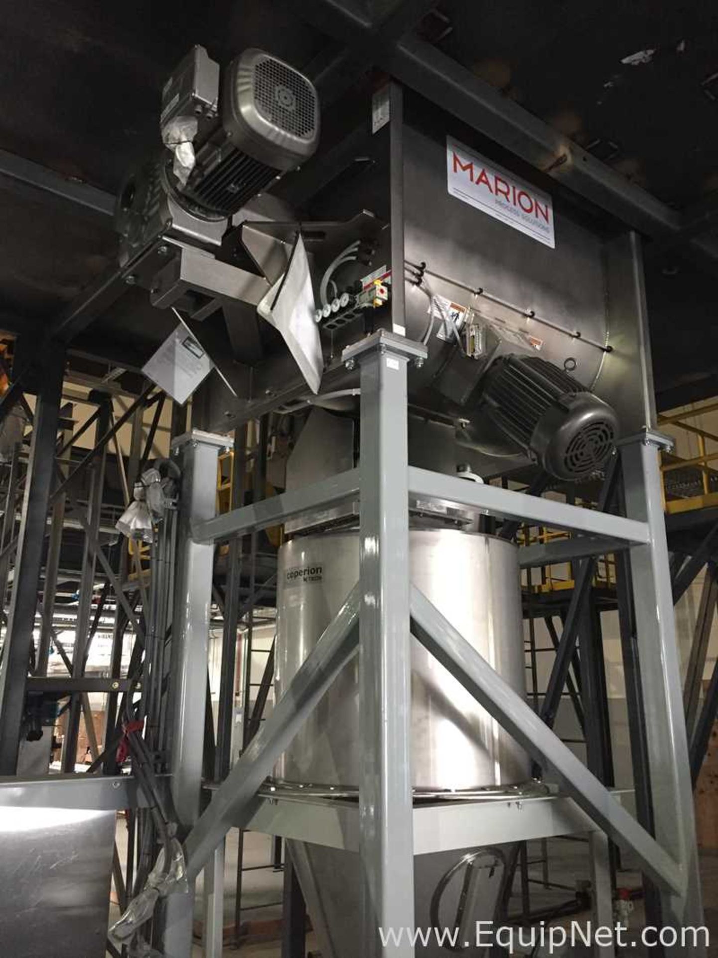 Unused Blending Dosing System Marion 30 Cubic Foot Blender and K Tron Loss In Weight Feeders - Image 10 of 35