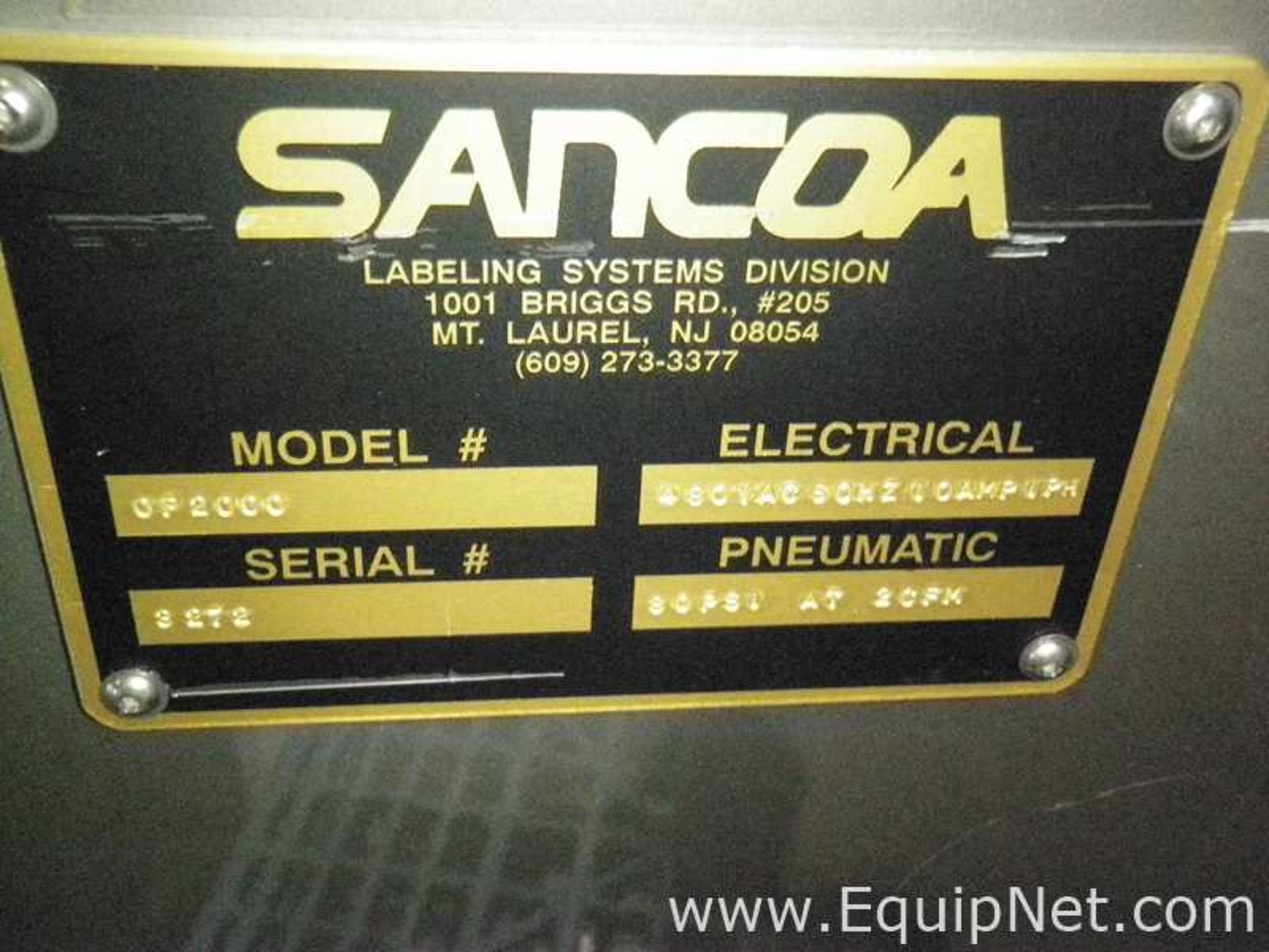 Sancoa OP-2000 Outsert Placer - Image 6 of 6