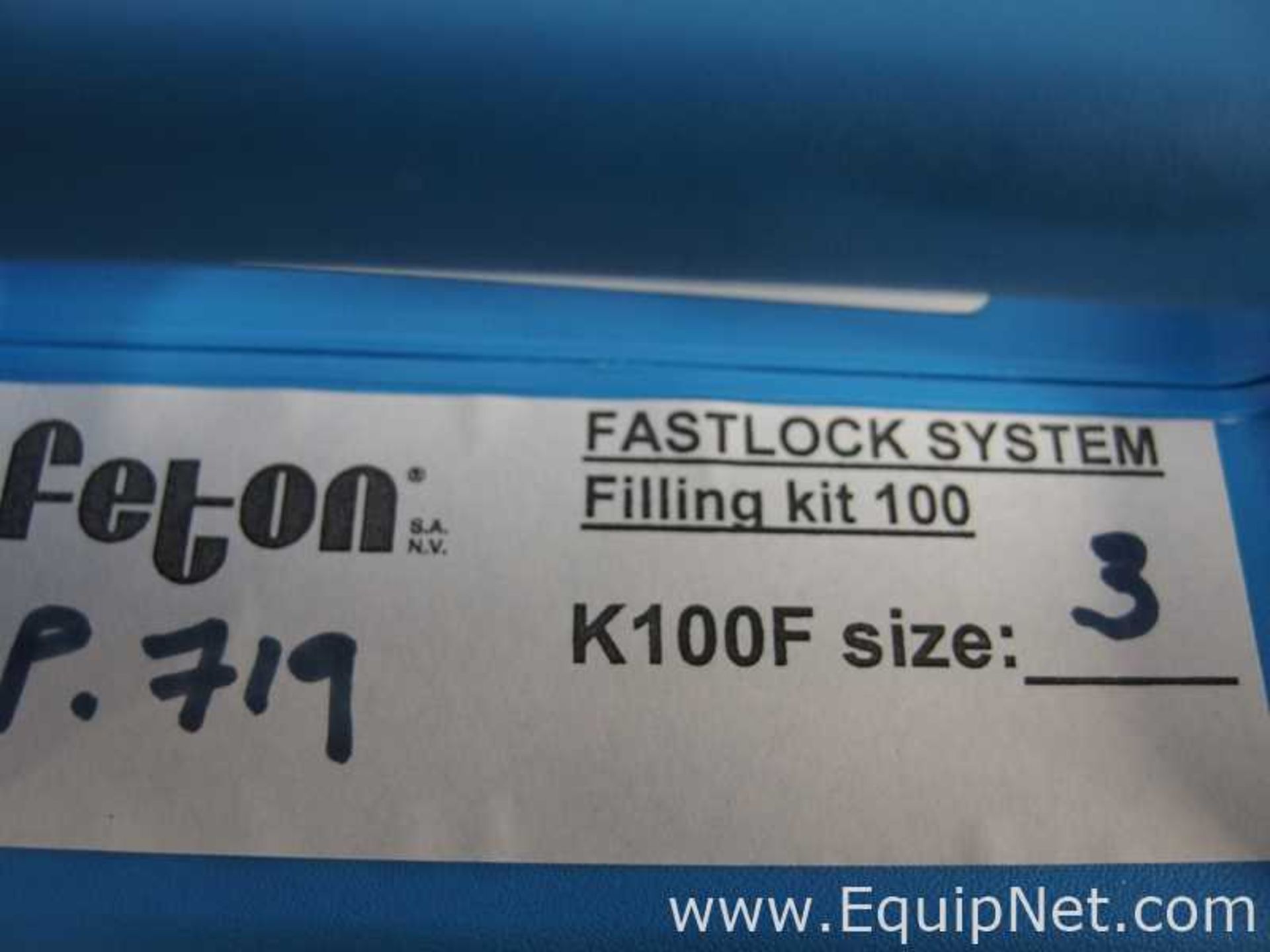 Unused Feton Fastlock Filling Kit 100 Size 3 Manual Capsule Filler - Image 6 of 6