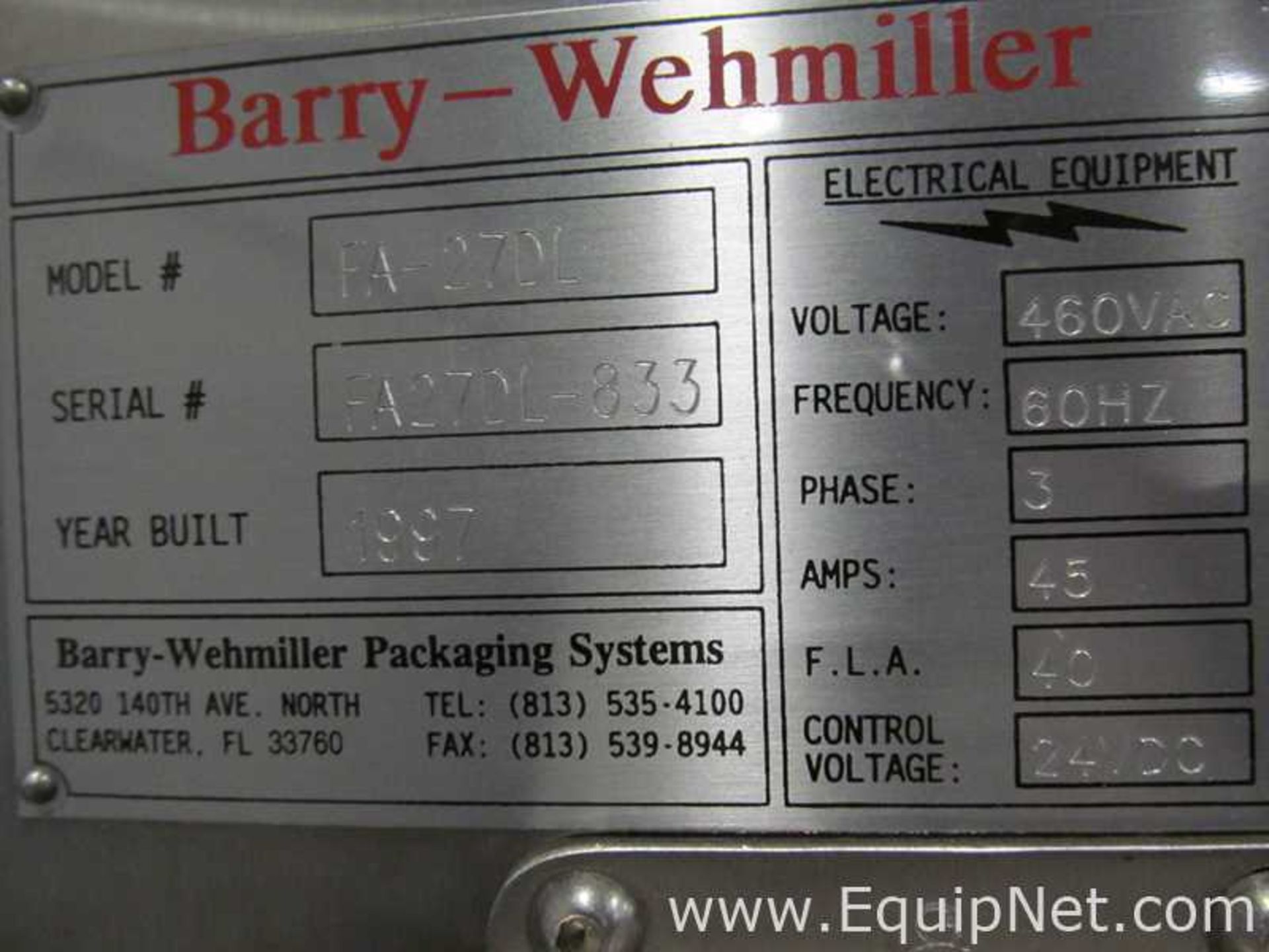 Barry Wehmiller FA27DL Dual Lane Shrink Bundler Overwrapper - Image 24 of 25