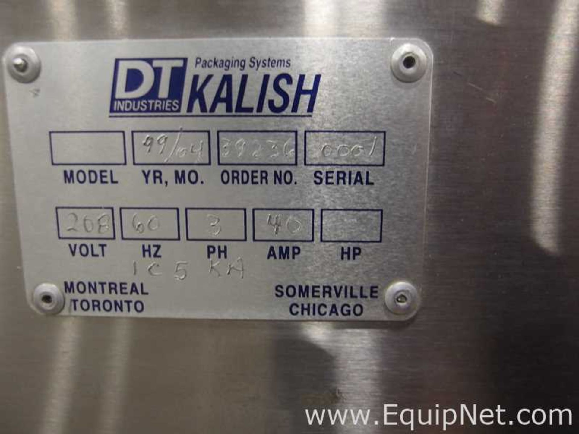 Automation Packaging/DT Kalish Duratech 2200 S-PH Heat Shrink Bundler - Image 19 of 26