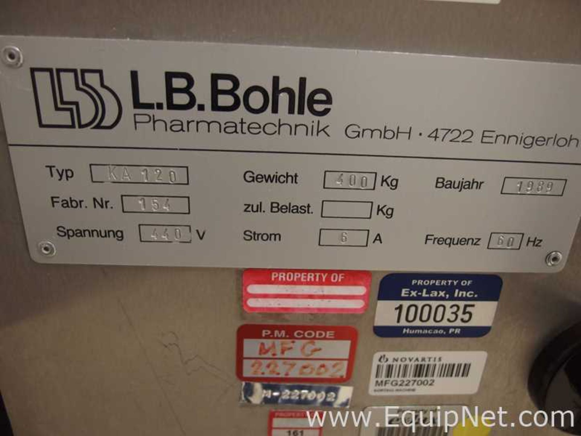 L.B Bohle KA120 Tablet Grader Sorter - Image 2 of 2