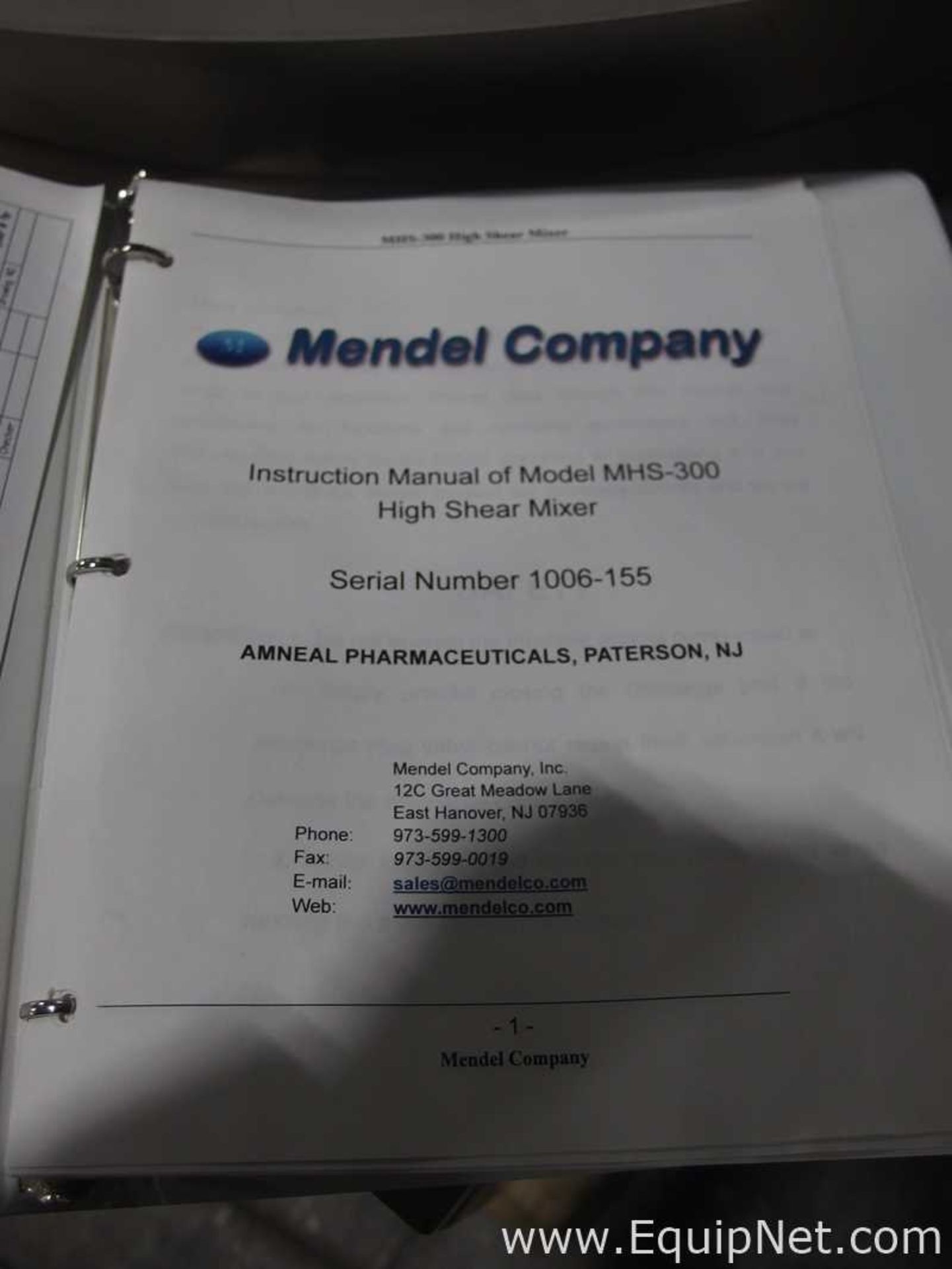 Mendel Fluid Bed Dryer Suite with High Shear Mixer - Image 10 of 56