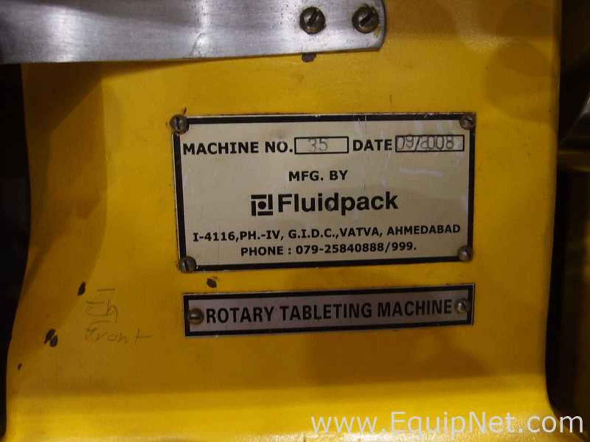 Fluidpack Accura B4 Double Rotary Tablet Press - Image 15 of 18