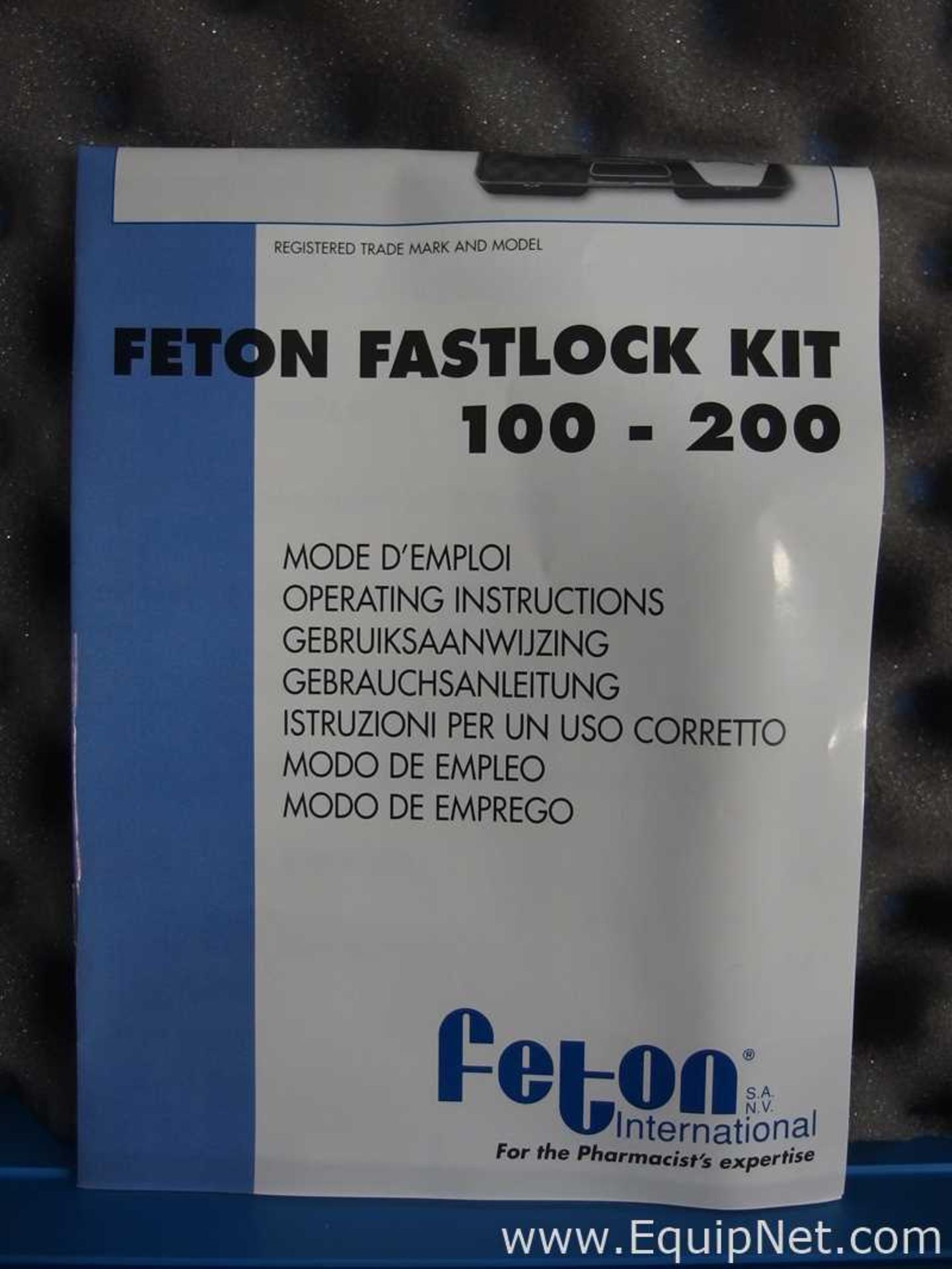 Unused Feton Fastlock Filling Kit 100 Size 3 Manual Capsule Filler - Image 5 of 6