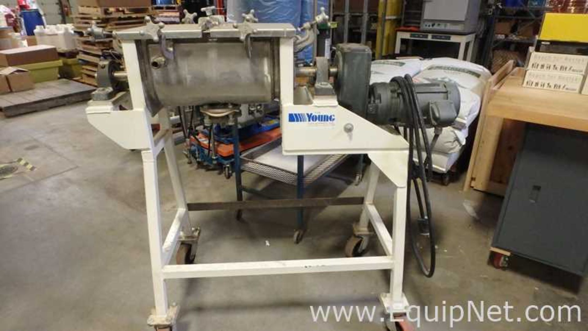 Young Industries Double Ribbon Air Mill Mixer - Image 15 of 15