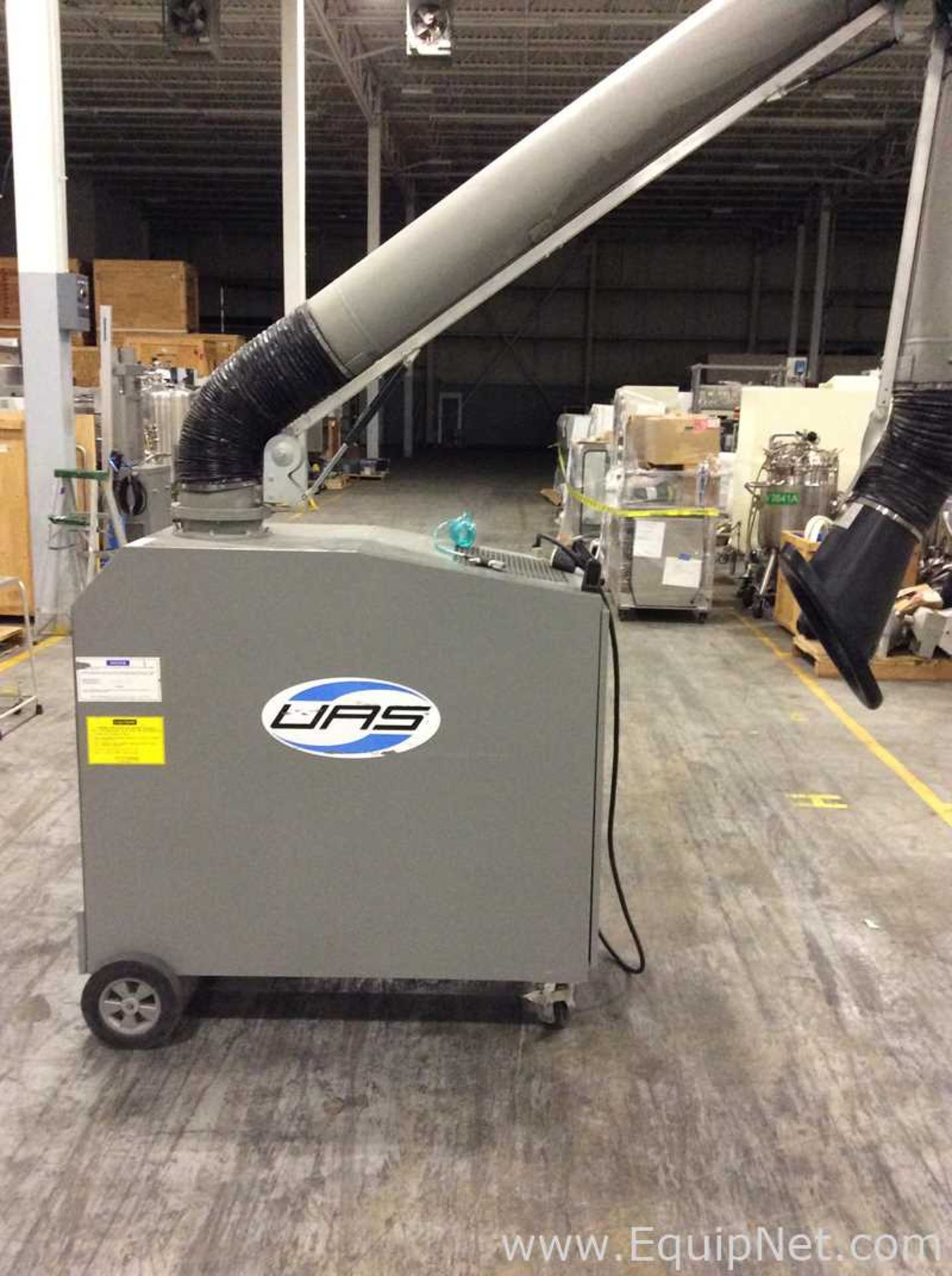 United Air Specialists FPH2-3 Portable Dust Collector with Flexible Snorkel - Image 3 of 7