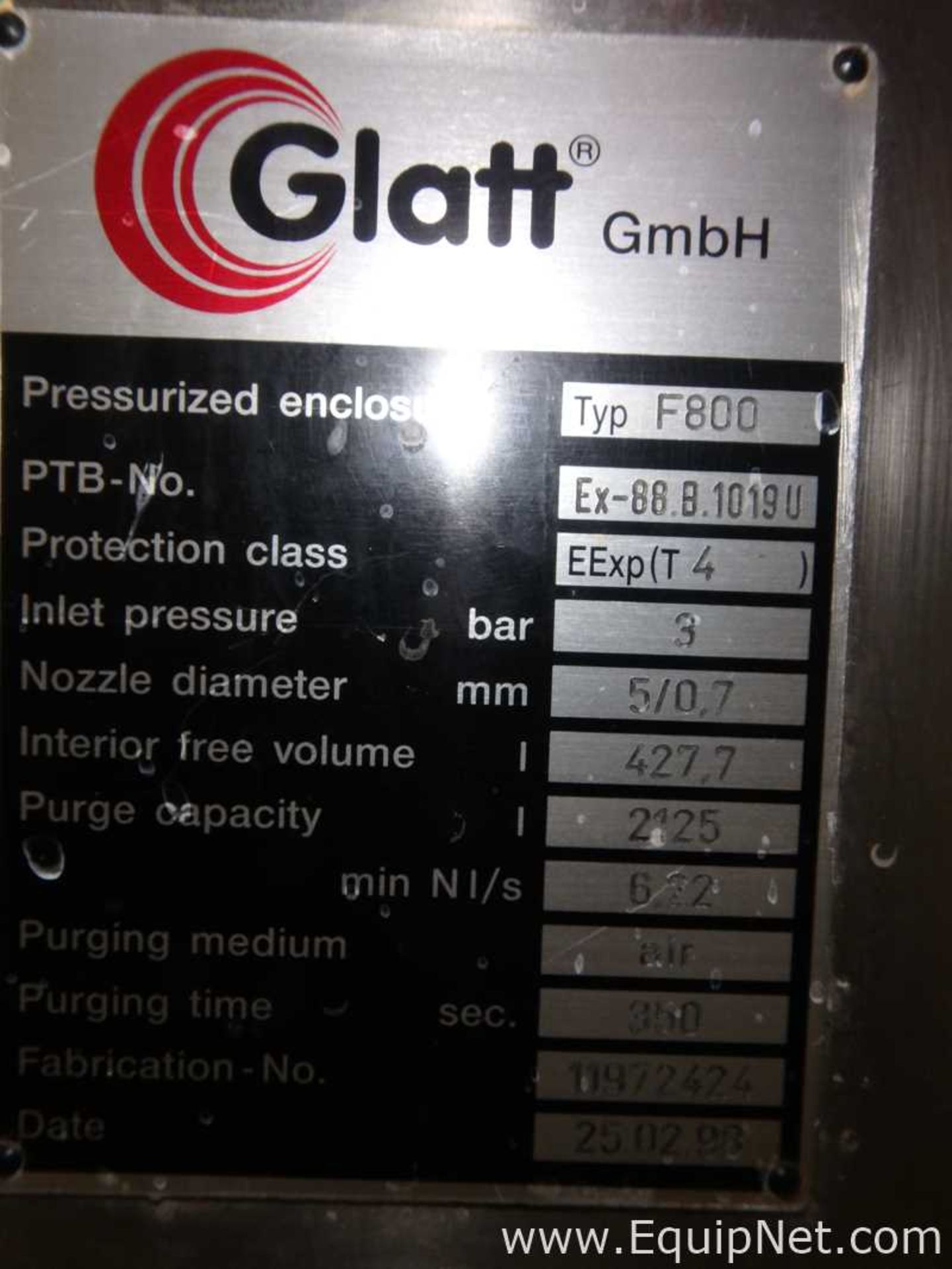 Glatt GPCG 3.1 Fluid Bed Dryer - Image 23 of 24