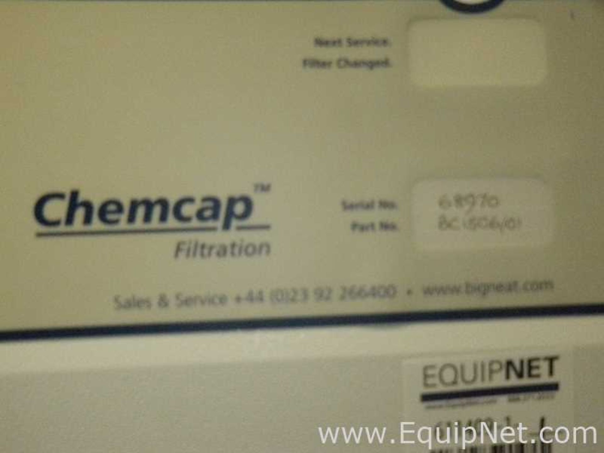 BigNeat Chemcap Biological Bench Top Safety Cabinet - Image 3 of 5