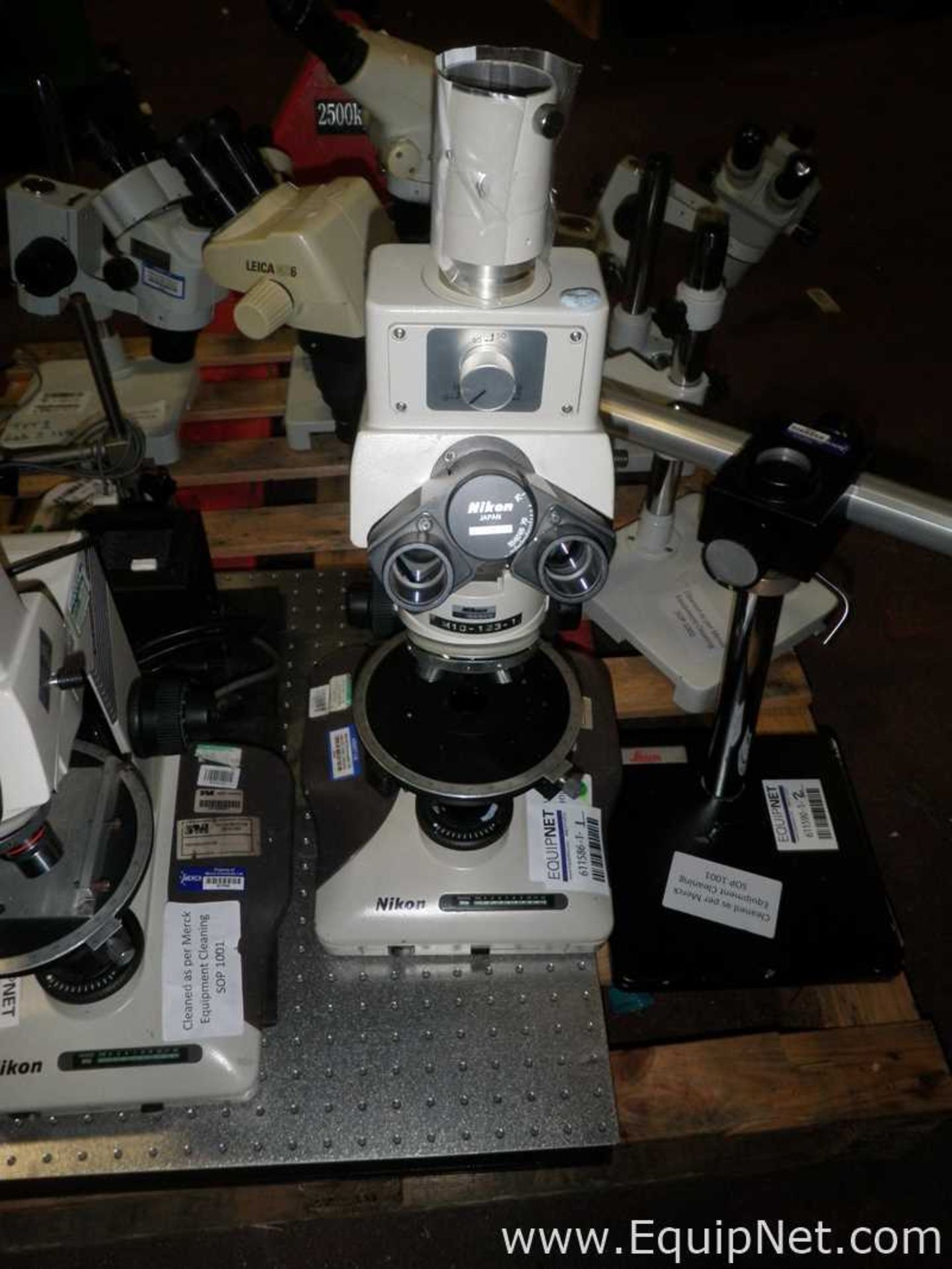 Nikon Optiphot2 Pol Binocular Microscope