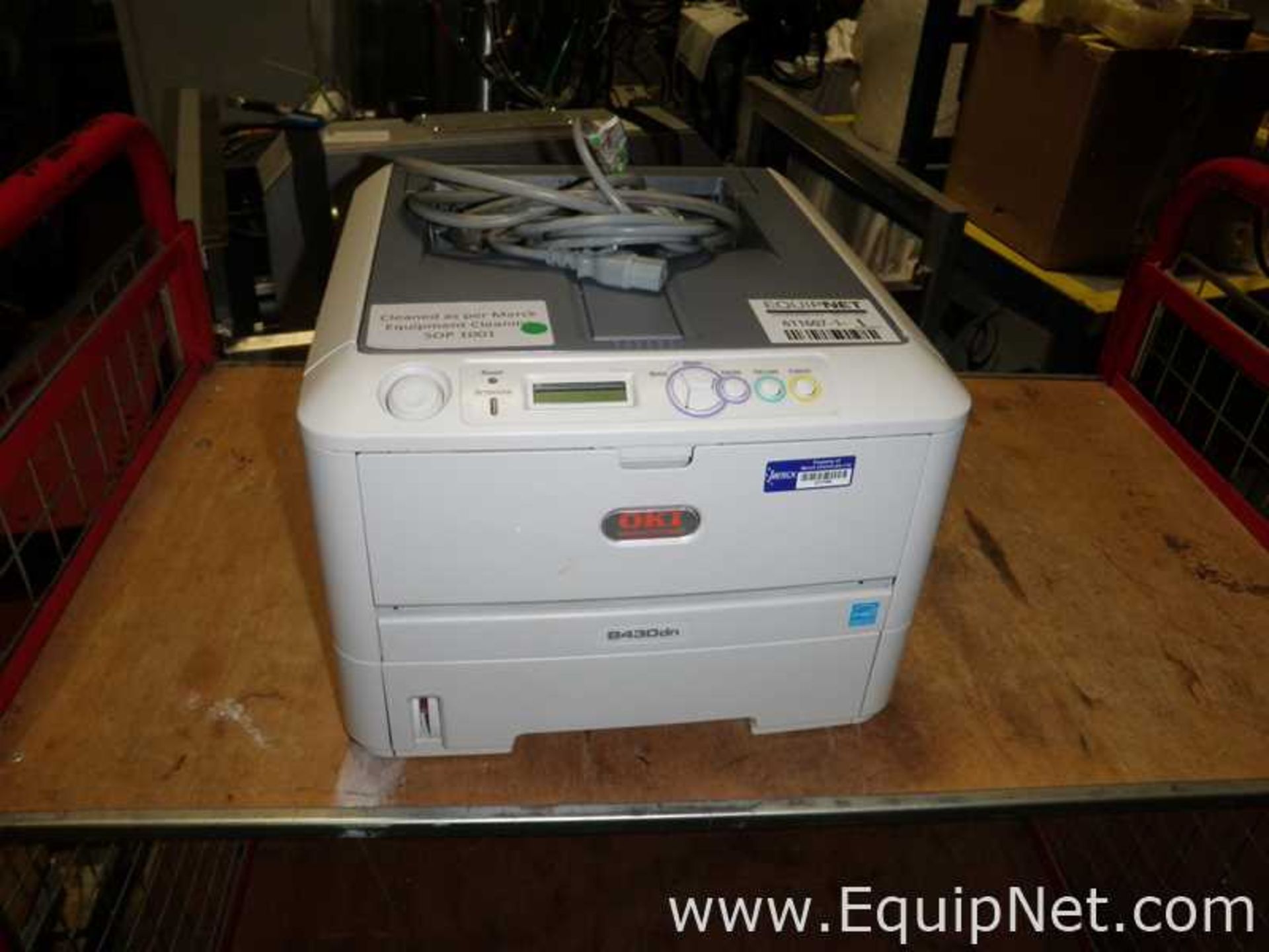 Oki B430dn Paper Scanner|Printer