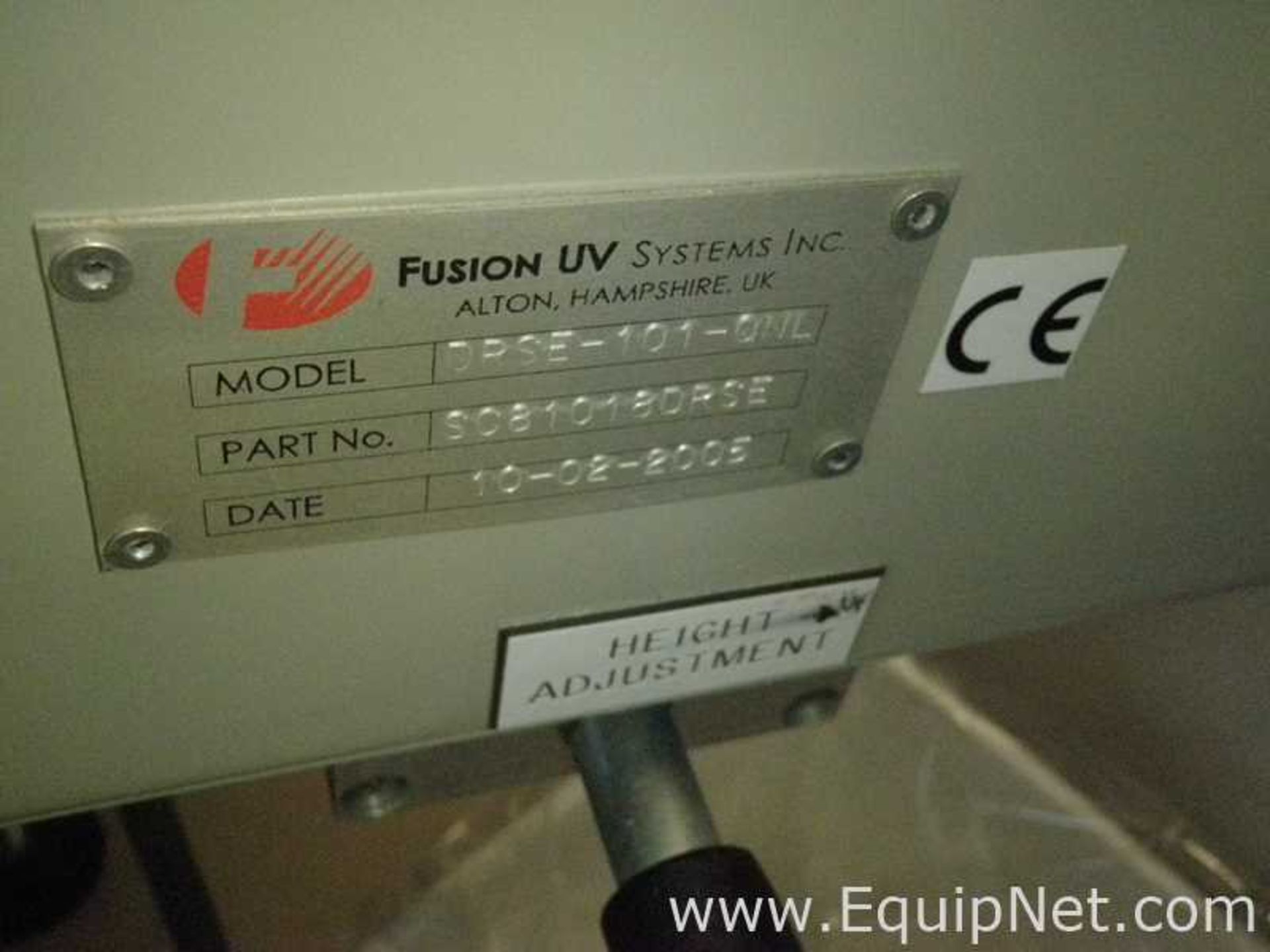 Fusion UV DRSE 101 ONL Ultra Violet Light Curing Lab System - Image 6 of 15