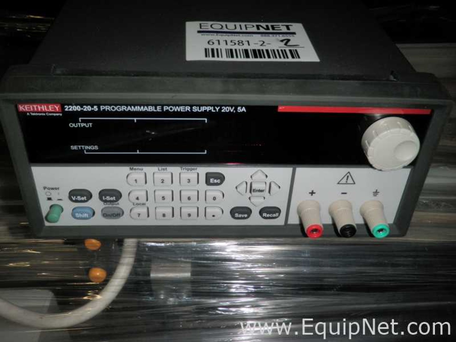 Lot of 2 off Keithley 2200 20 5 Power Source Analyzers - Image 5 of 8