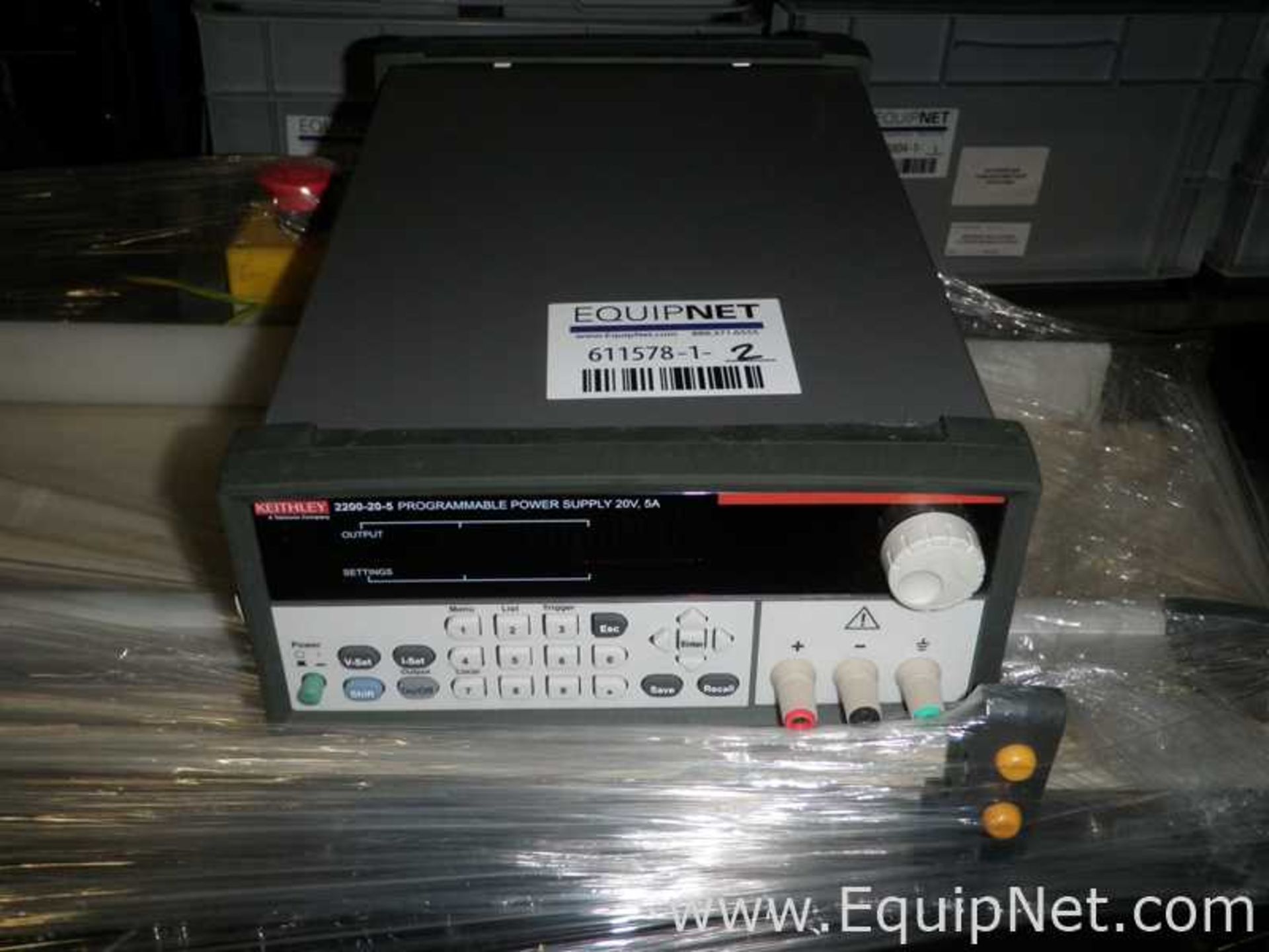 Lot of 2 off Keithley 2200 20 5 Power Source Analyzers