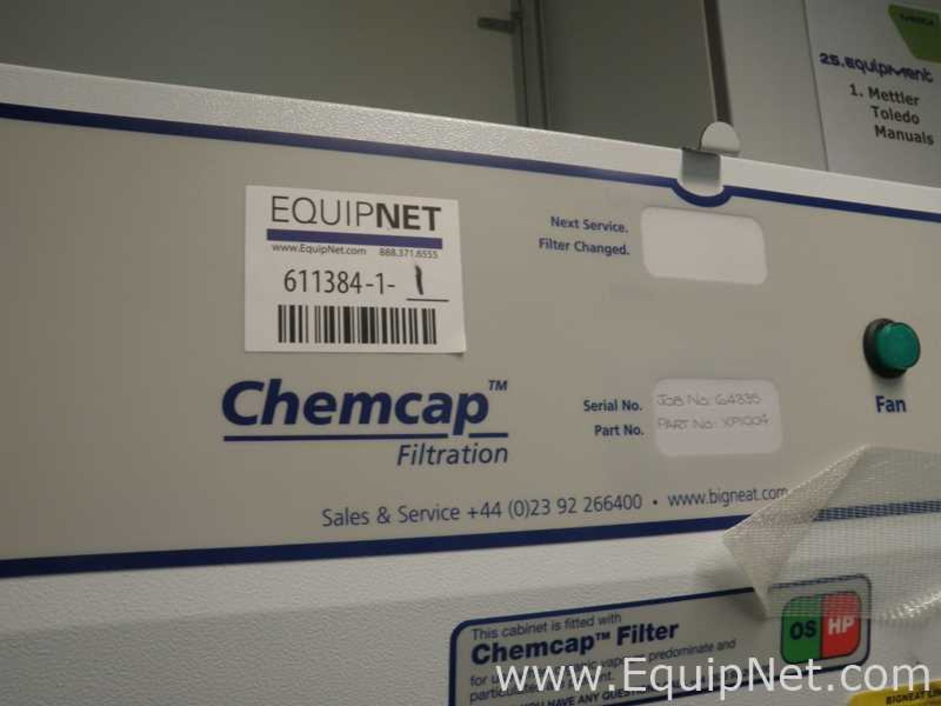 BigNeat XIT Plus 1000 Lab Fume and Flow Hood - Image 4 of 4