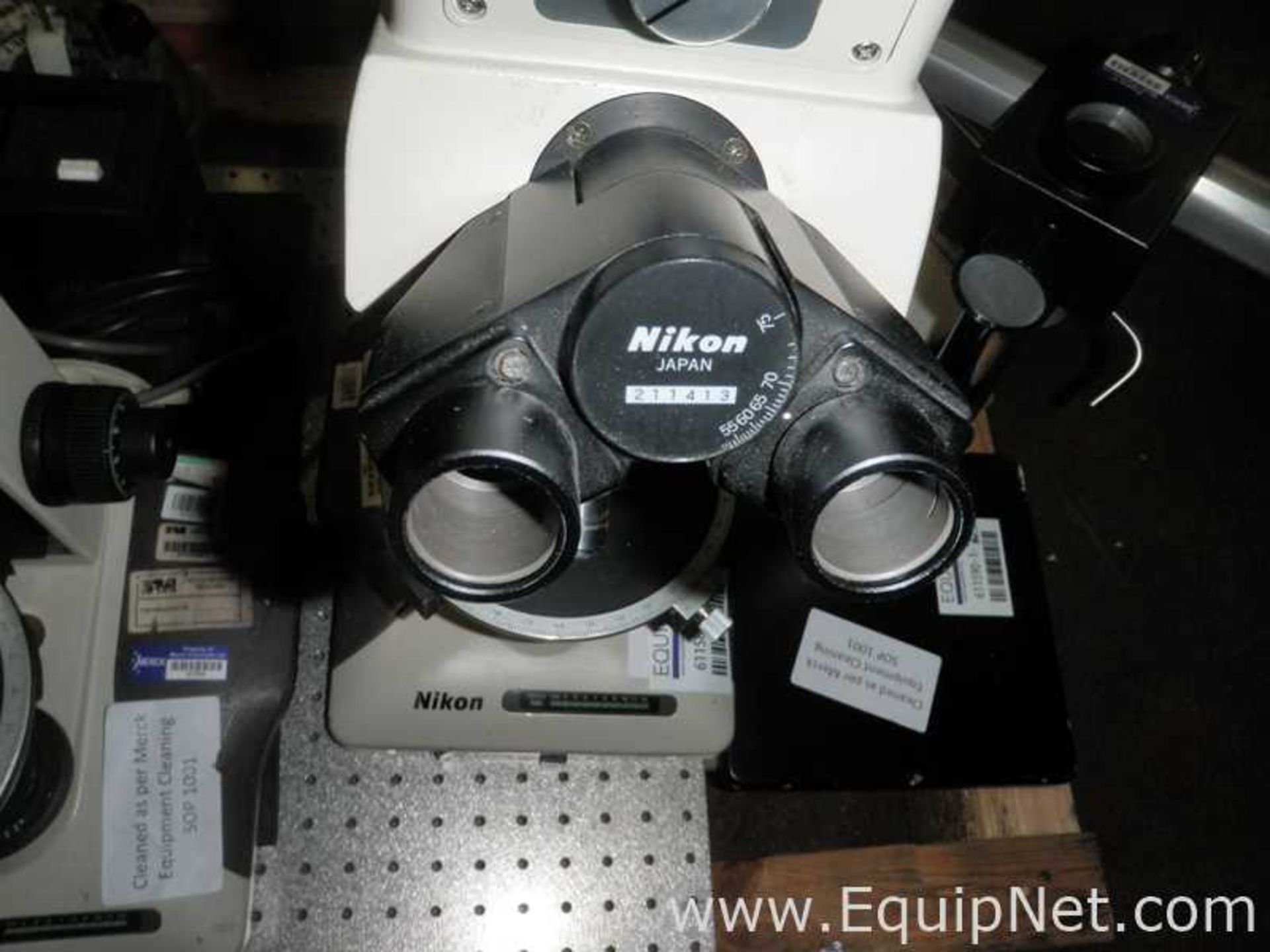 Nikon Optiphot2 Pol Binocular Microscope - Image 6 of 10
