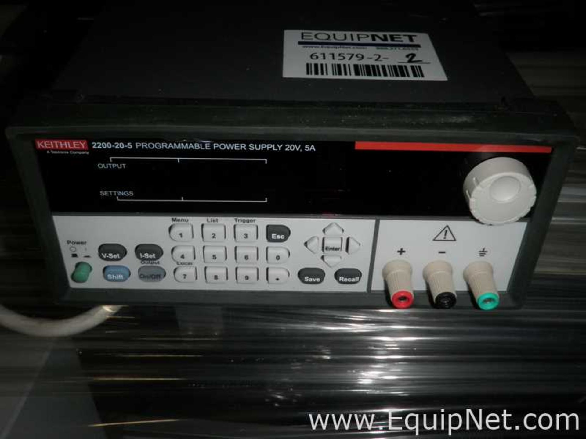 Lot of 2 off Keithley 2200 20 5 Power Source Analyzers - Image 5 of 8