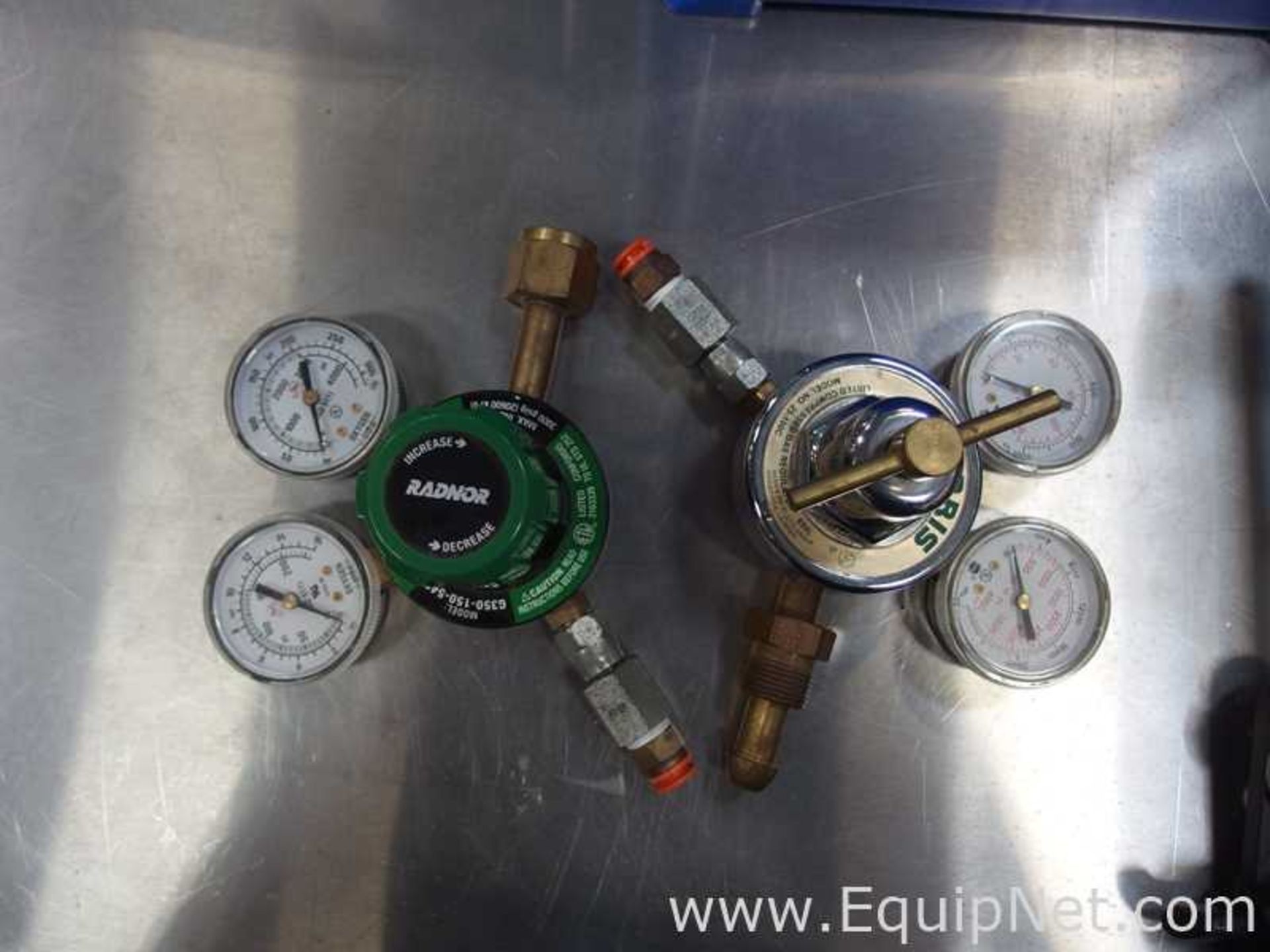 Lot of Air Hoses and Gauges - Image 2 of 2