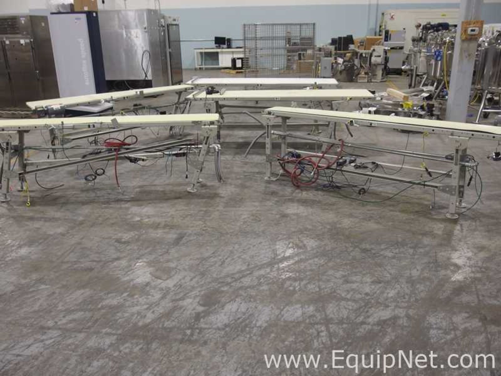 Lot Of Miscellaneous Belt Conveyors