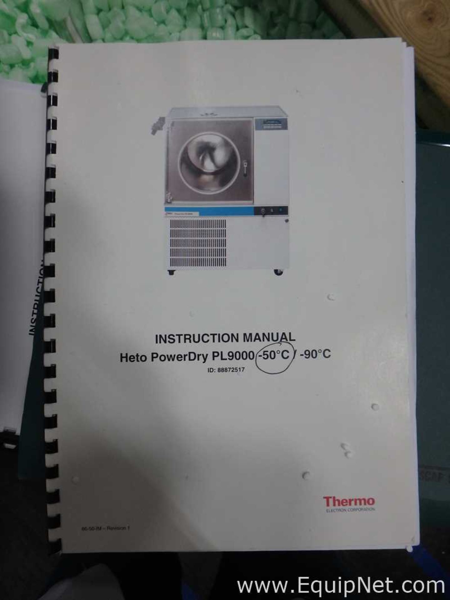 Thermo Heto PL9000 Freeze Dryer Equipped with Custom Made Pyrex Dishes - Image 11 of 13