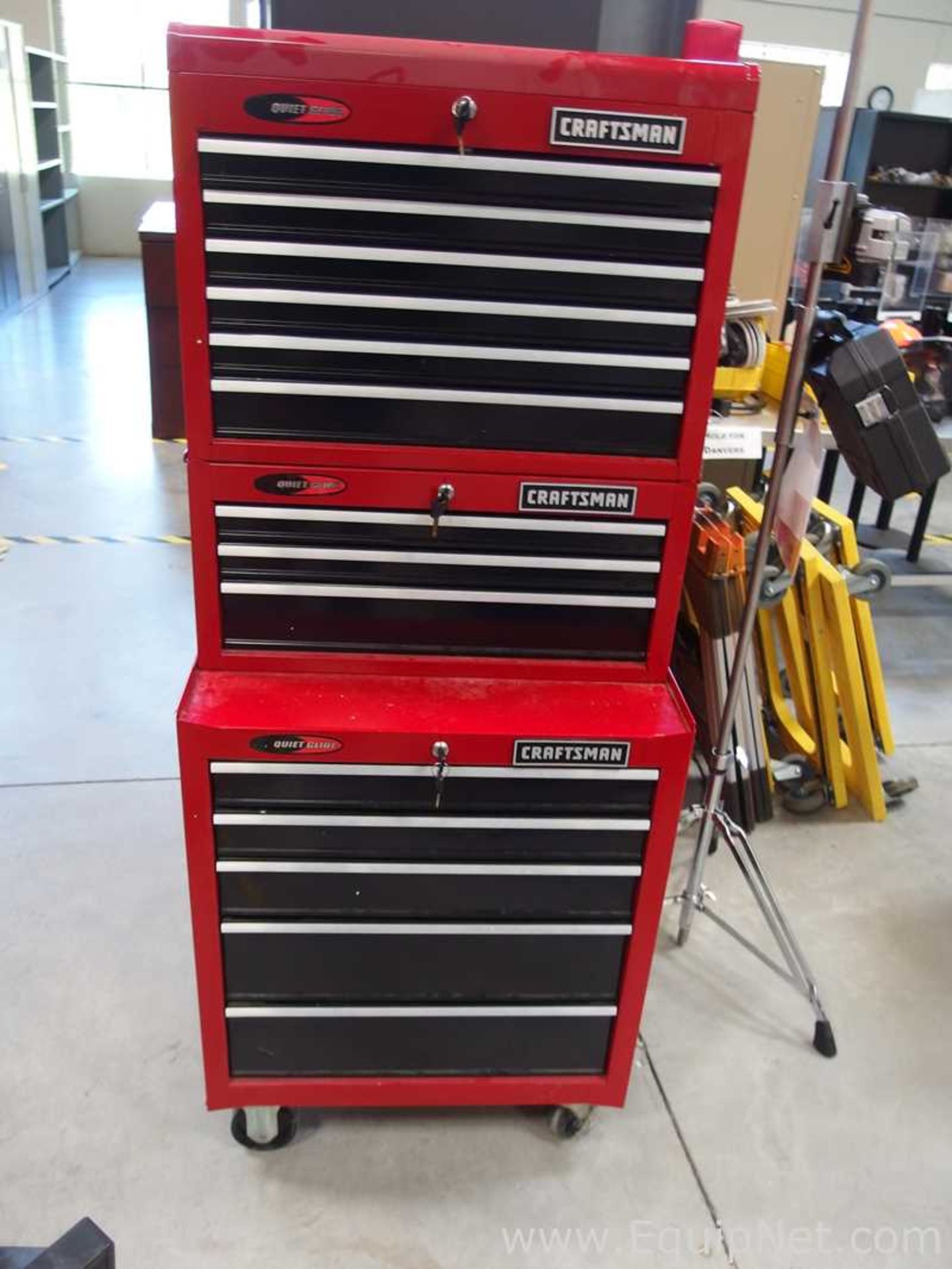 Craftsman 3 Tier Tool Chest on Casters