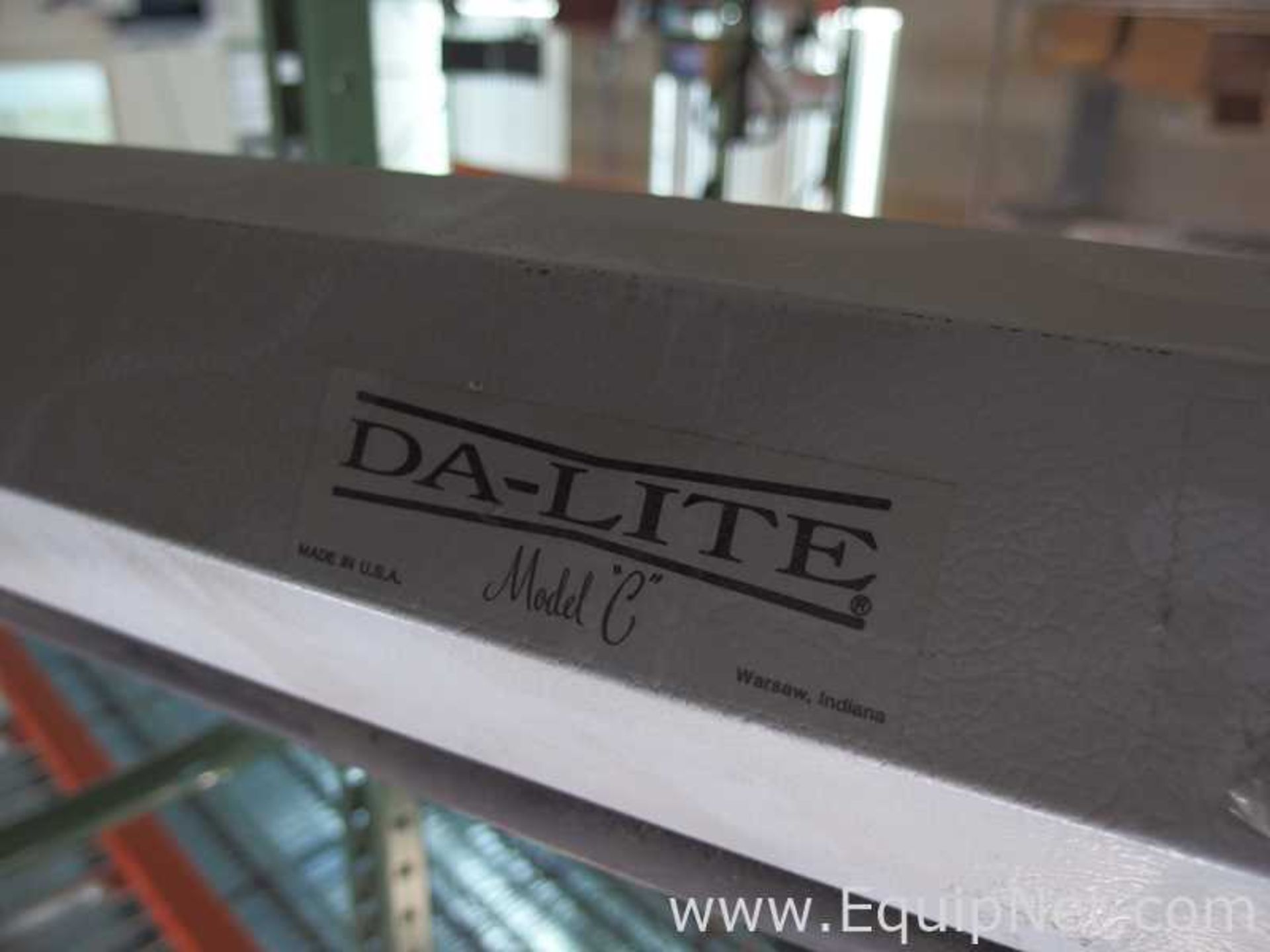 Da-Lite Model C 12 Foot Projector Screen - Image 4 of 4