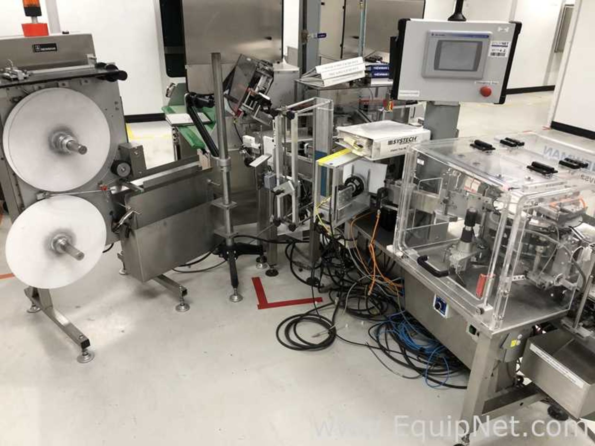 Newman NVS2 Labeler With Dual Unwinding and Systech Vision System