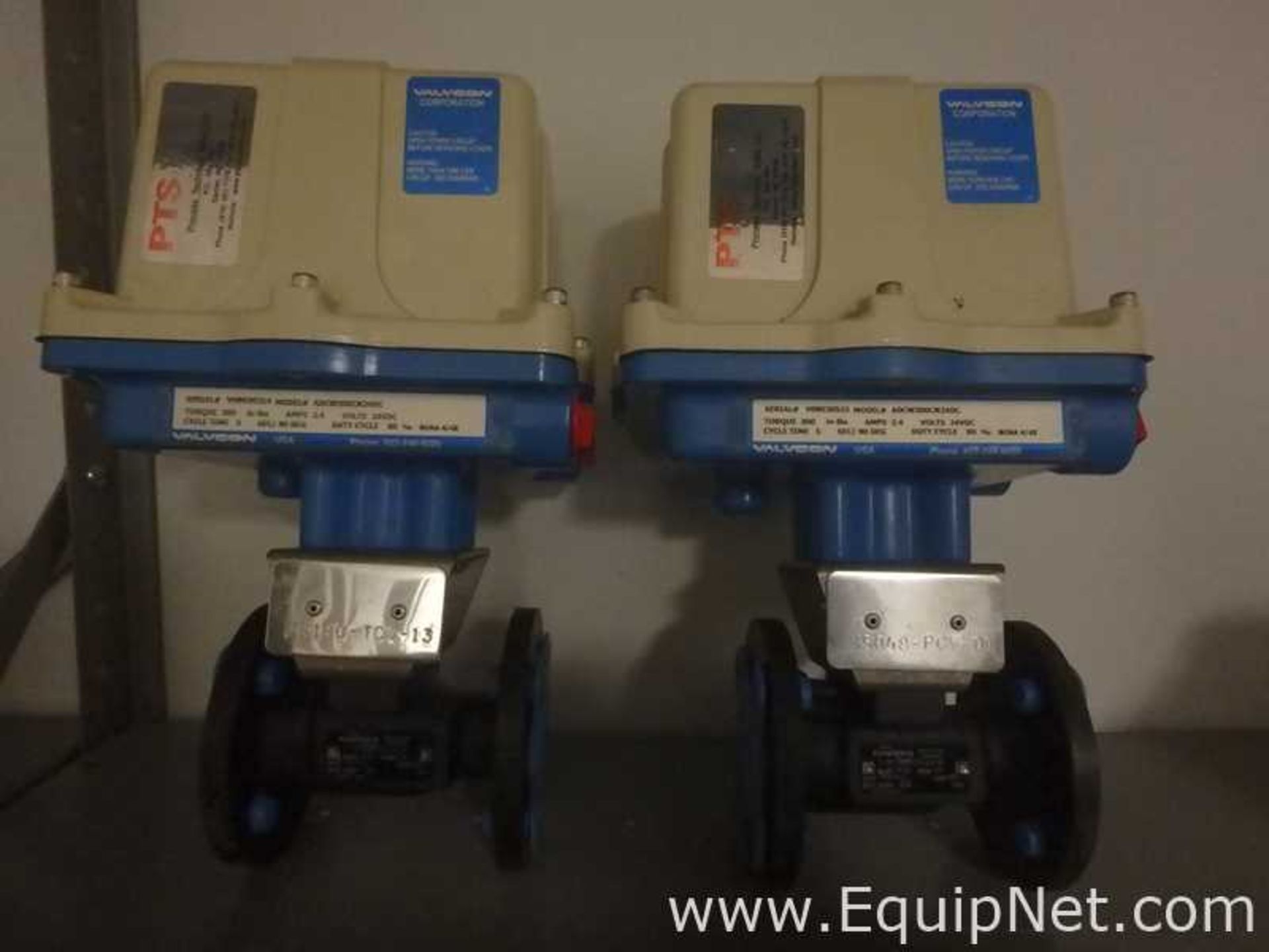 Unused Lot of 2 Worcester Controls CPT Actuated 1 Inch Ball Valves