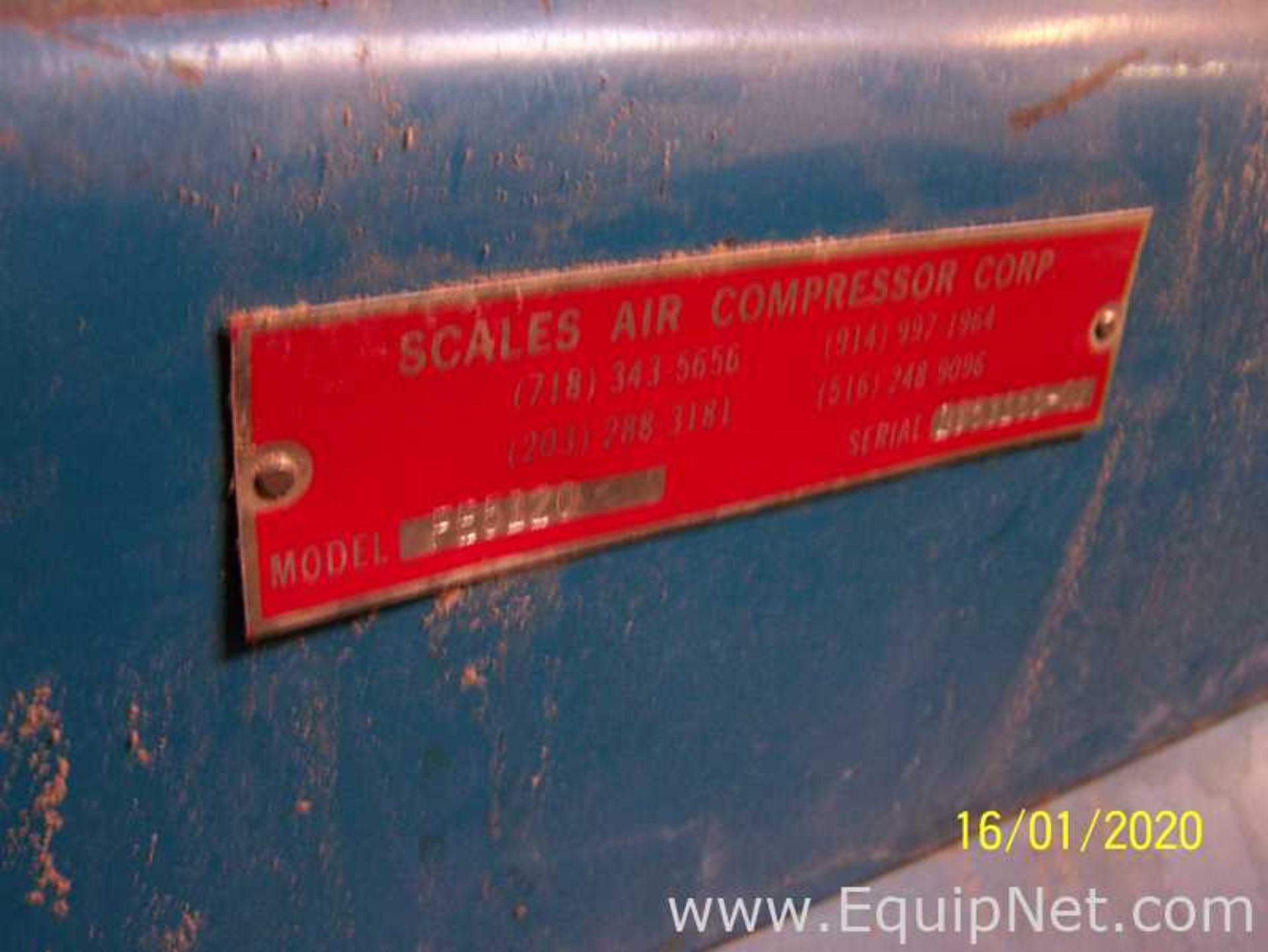Quincy Compressor 5120 Reciprocating Compressor - Image 4 of 5