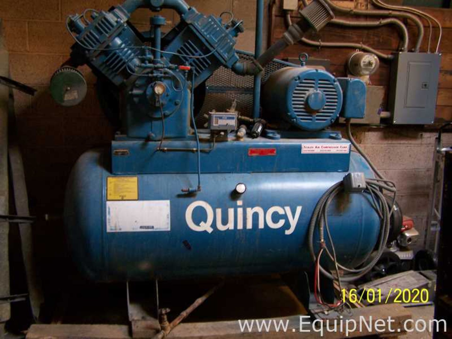 Quincy Compressor 5120 Reciprocating Compressor