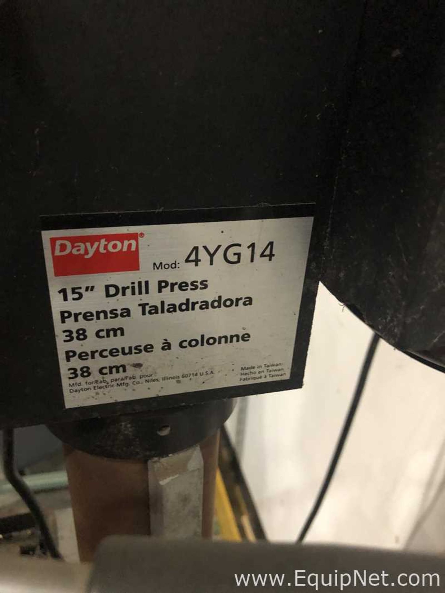 Dayton 15 inch Drill Press - Image 3 of 4