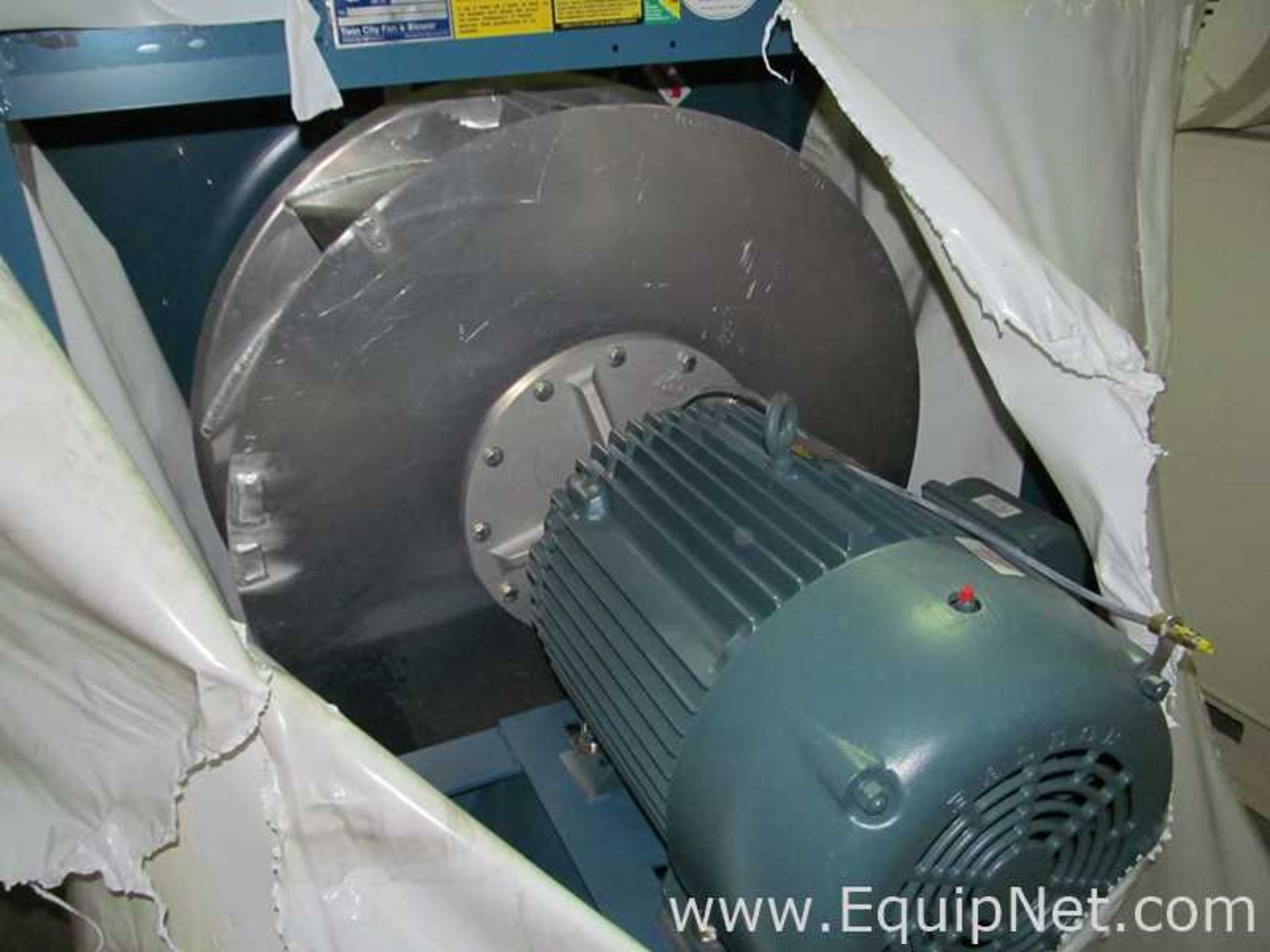 Unused Twin City Fan with 30 HP Motor - Image 8 of 11