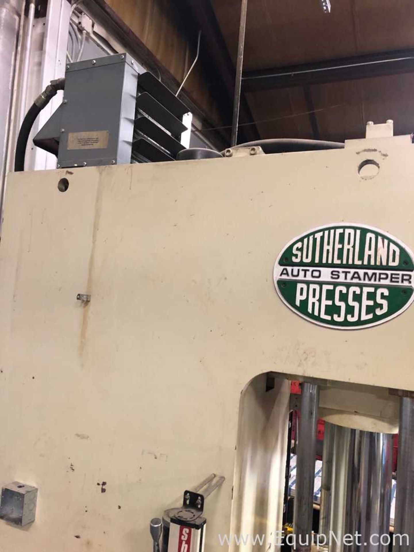 Sutherland 50 Ton Hydraulic Press - Image 4 of 10