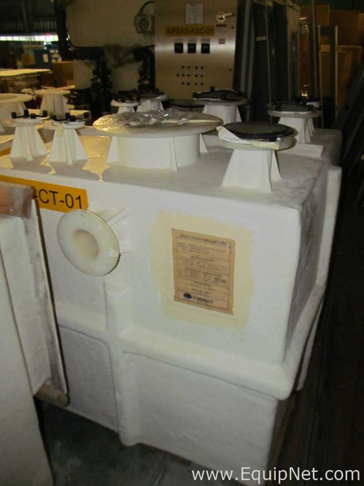 Unused Beverly Pacific Acid Scrubber with Unused Edwards Fiberglass Vessel - Image 22 of 25