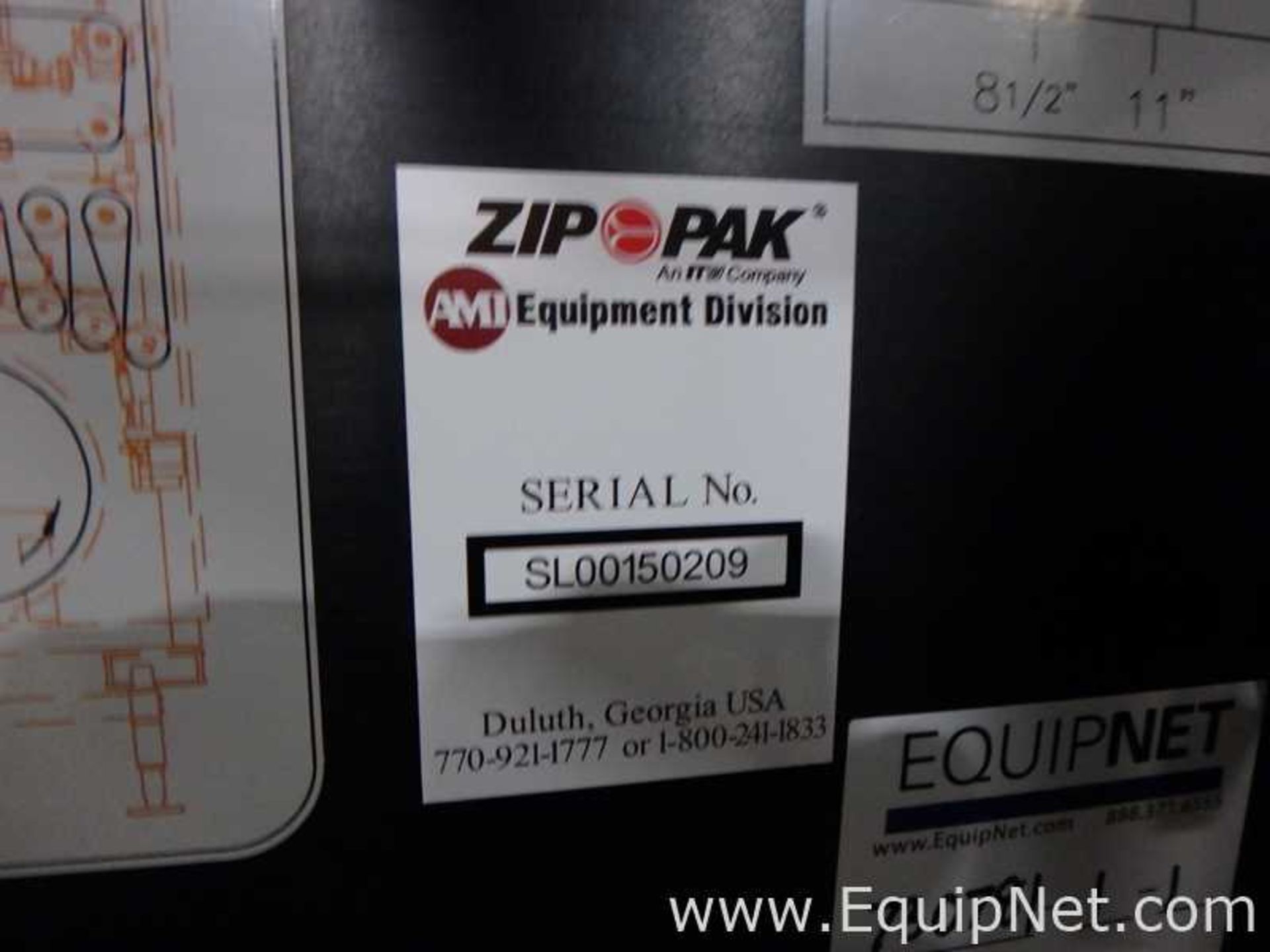 Zip Pak Systems Zip Lock Bag Making Machine - Image 5 of 13