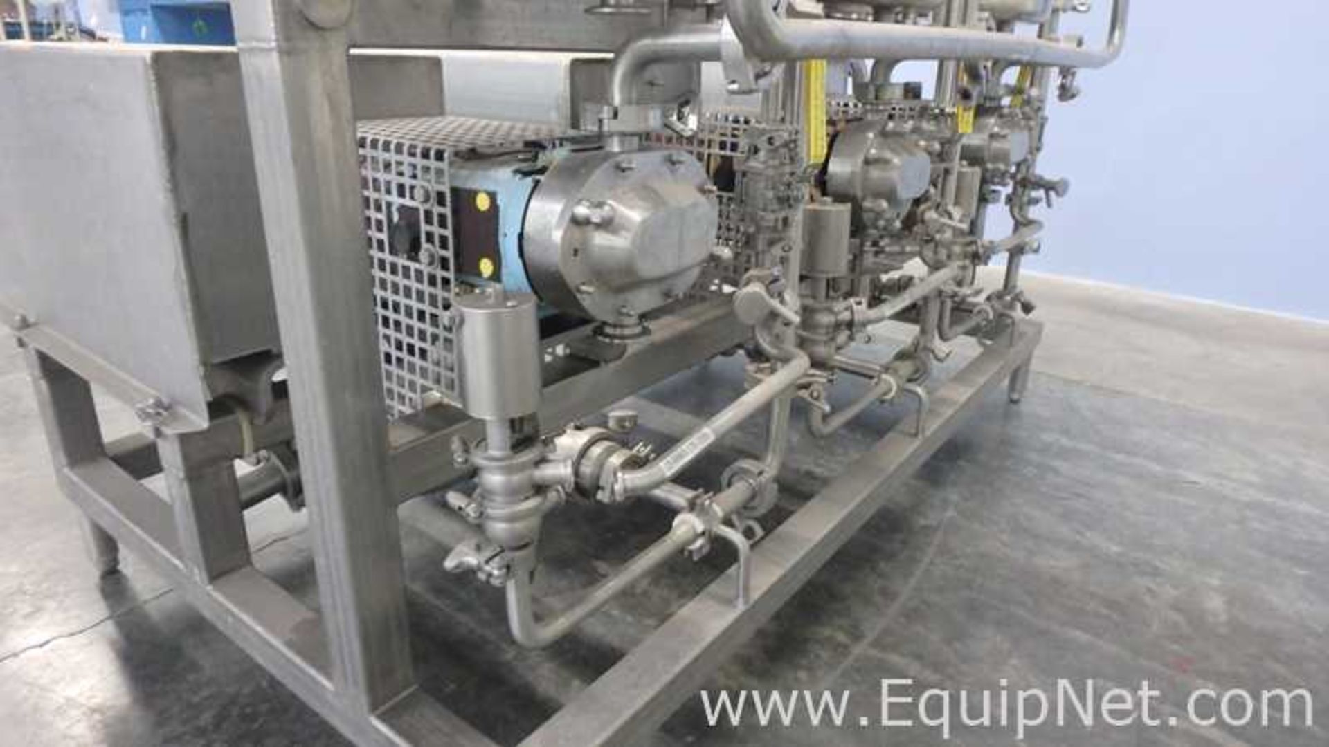 Three Tank Mixing Skid with Matching Positive Displacement Pumps - Image 35 of 45