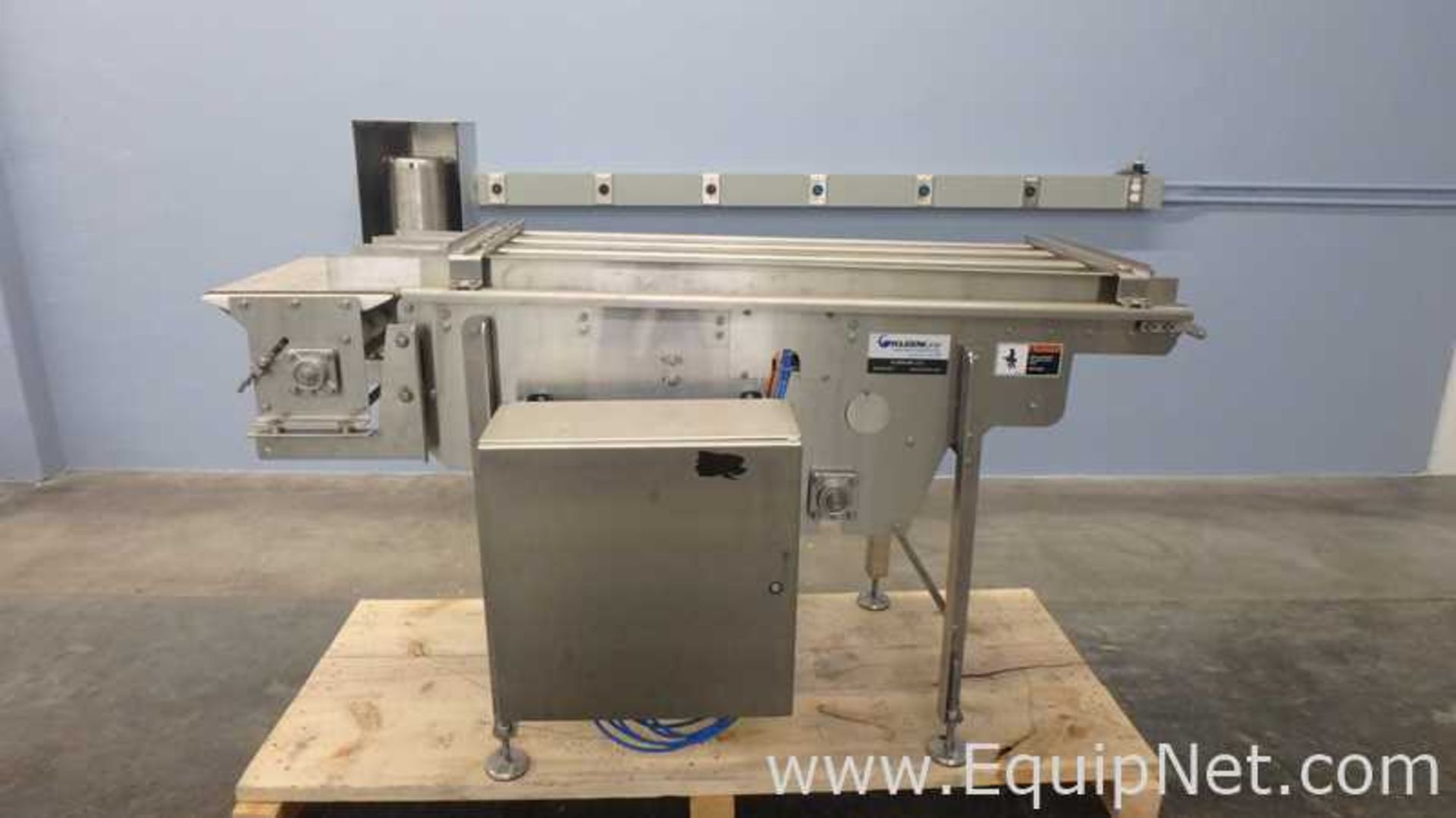 KleenLine Engineered Stainless Steel Conveyor Designed for Full Washdown